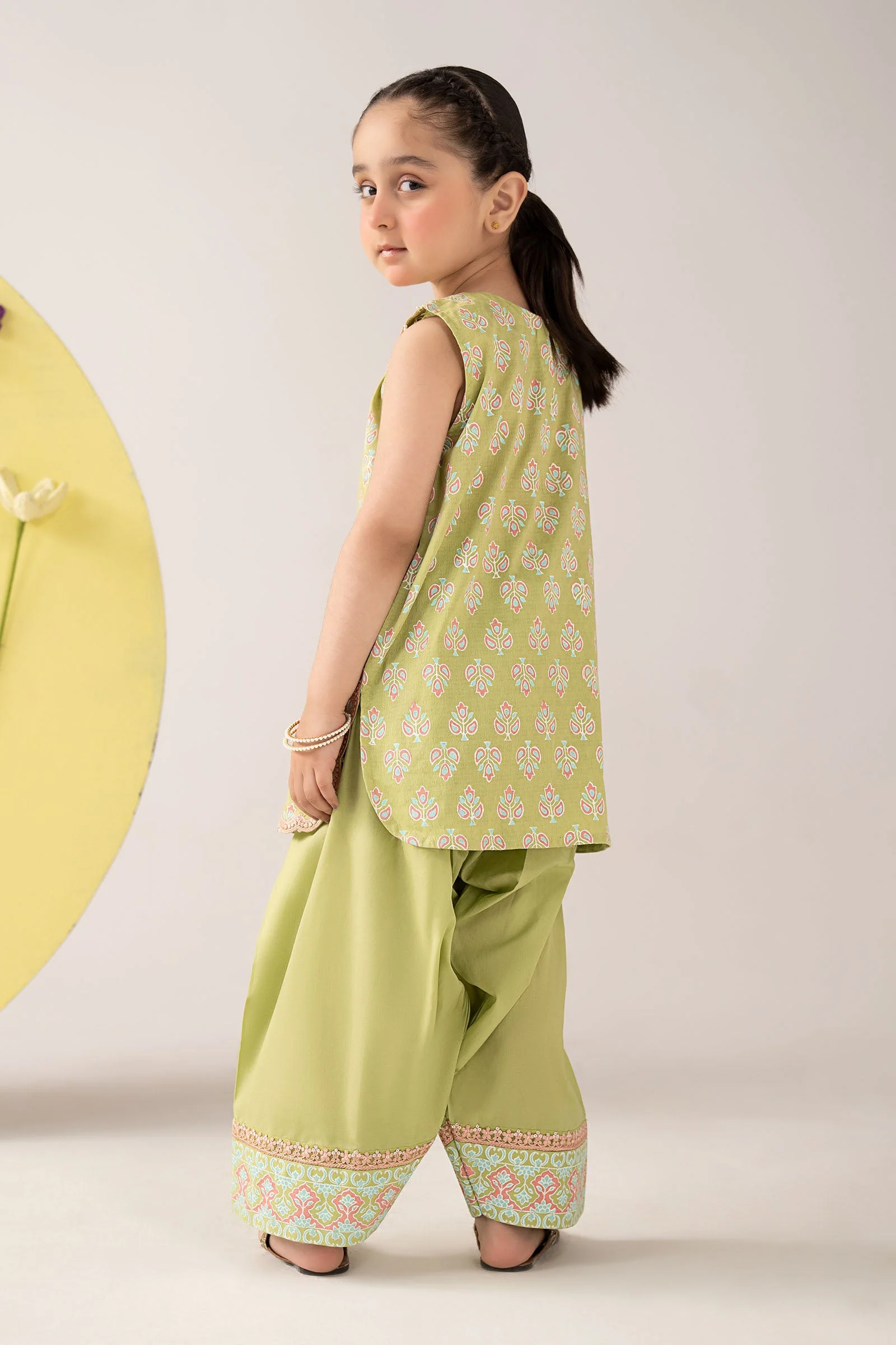 2 Piece Embroidered Dobby Lawn Suit - Image 7