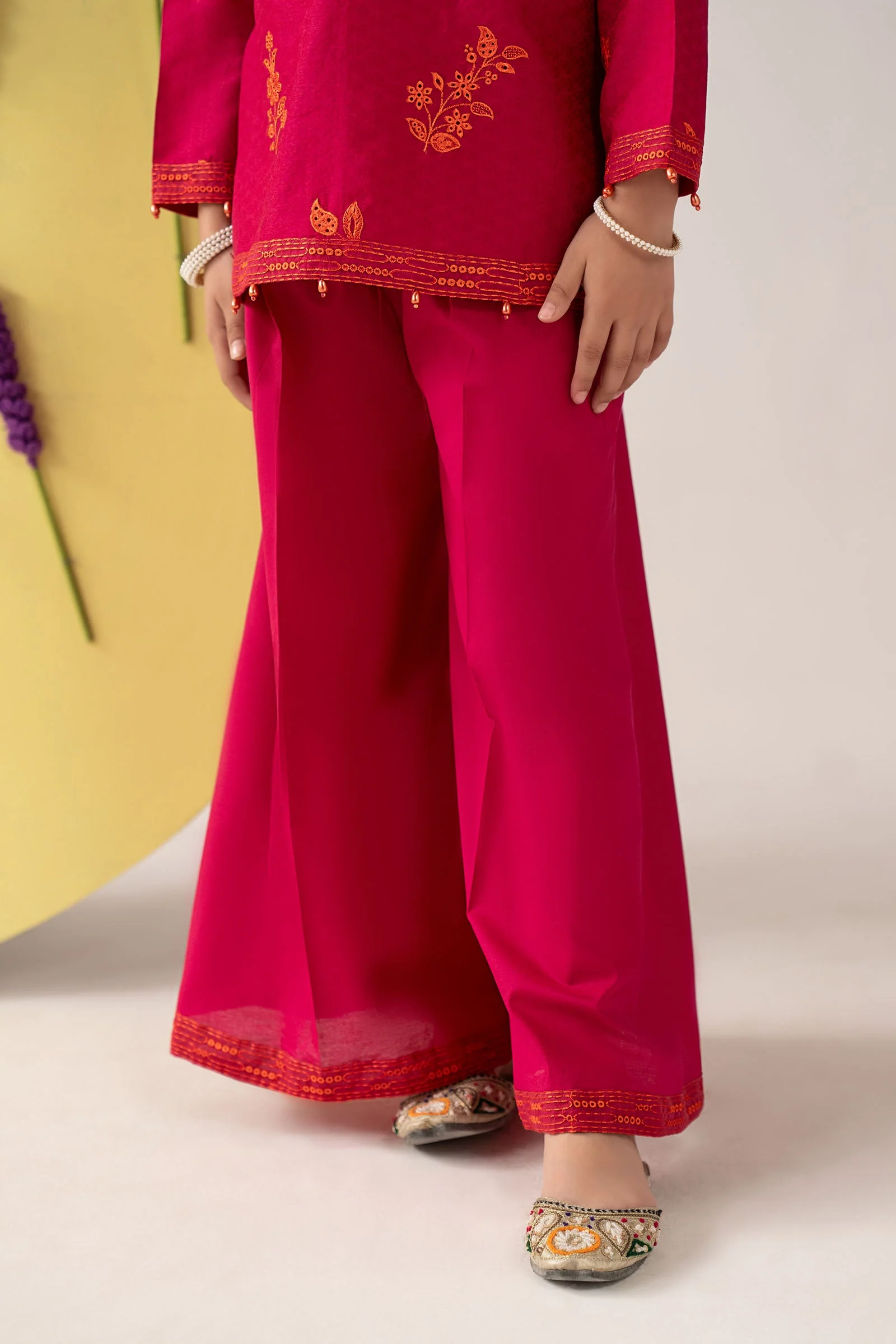 2 Piece Embroidered Dobby Lawn Suit - Image 5