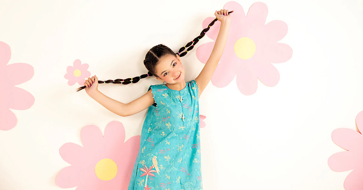 2 Piece Embroidered Dobby Lawn Suit - Image 9