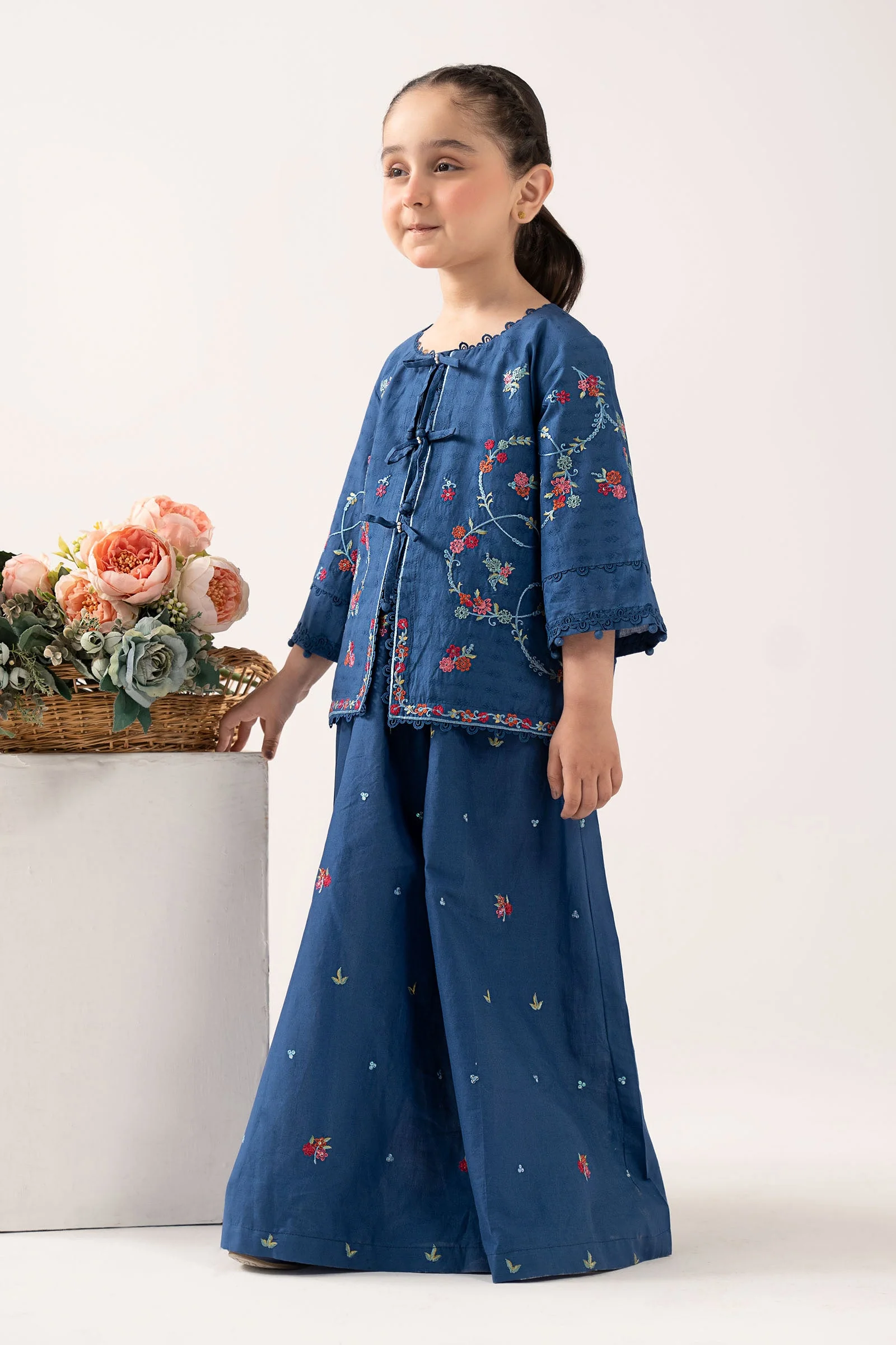 2 Piece Embroidered Dobby Lawn Suit - Image 6