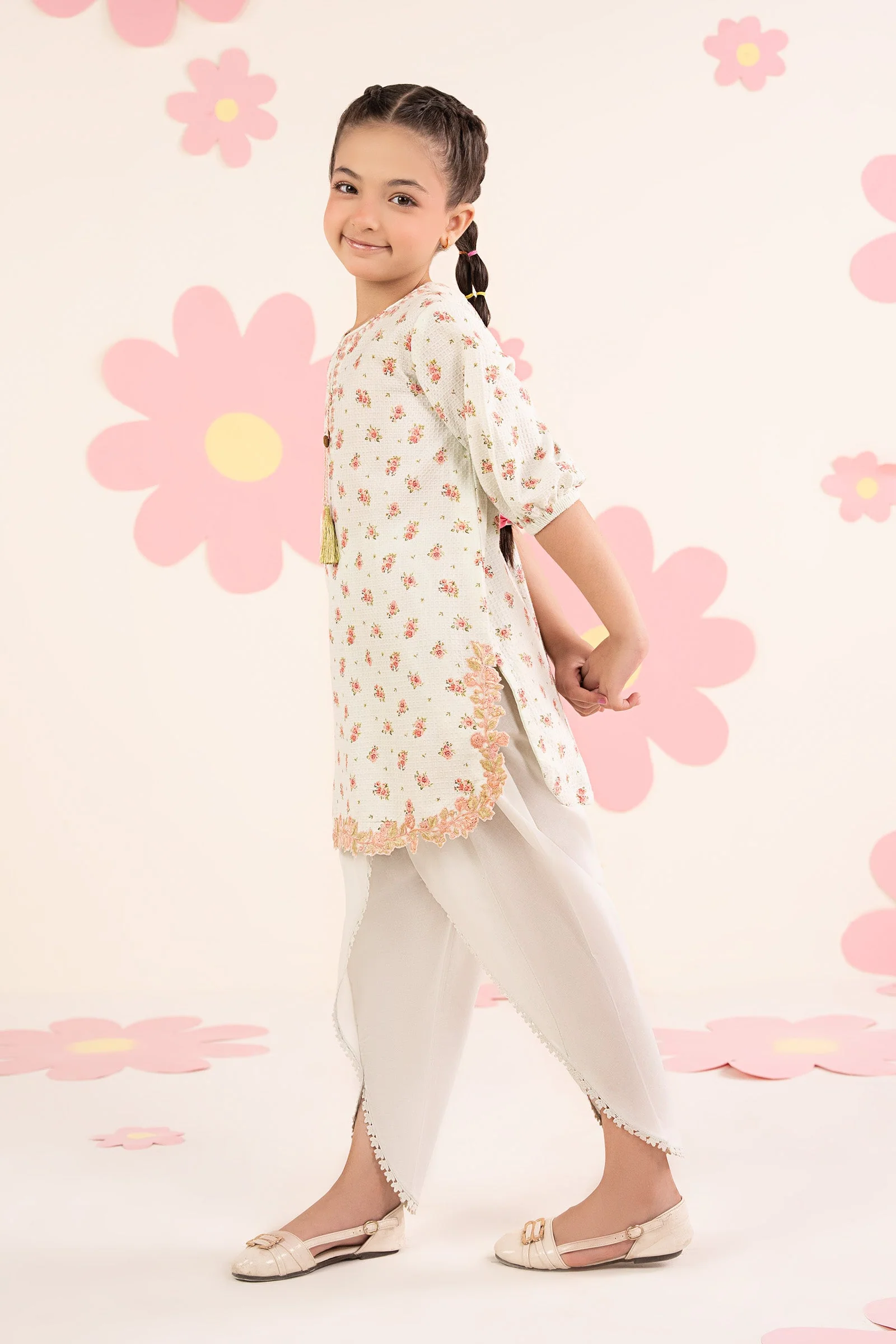 2 Piece Embroidered Lawn Suit - Image 2