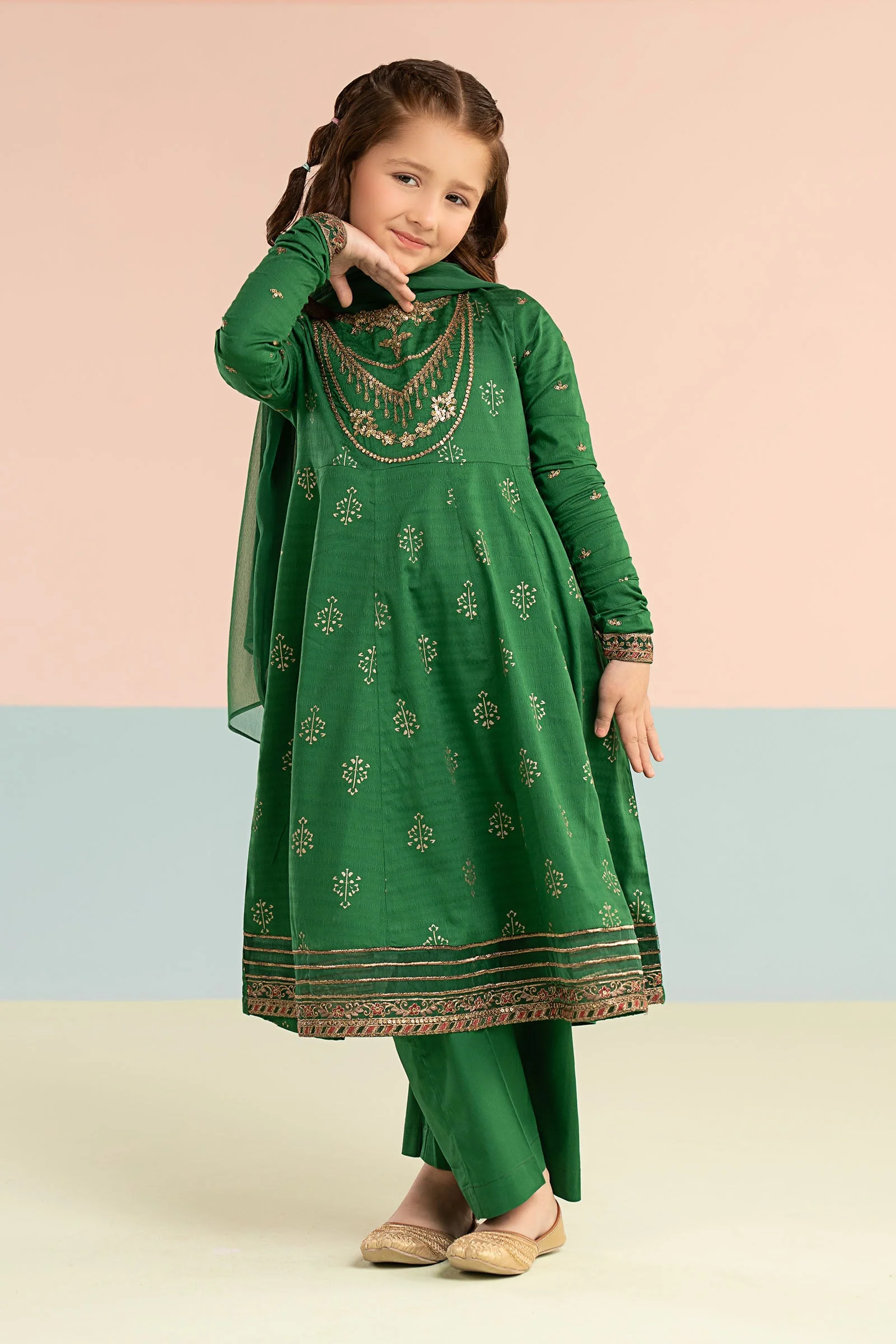 2 Piece Embroidered Lawn Suit - Image 7
