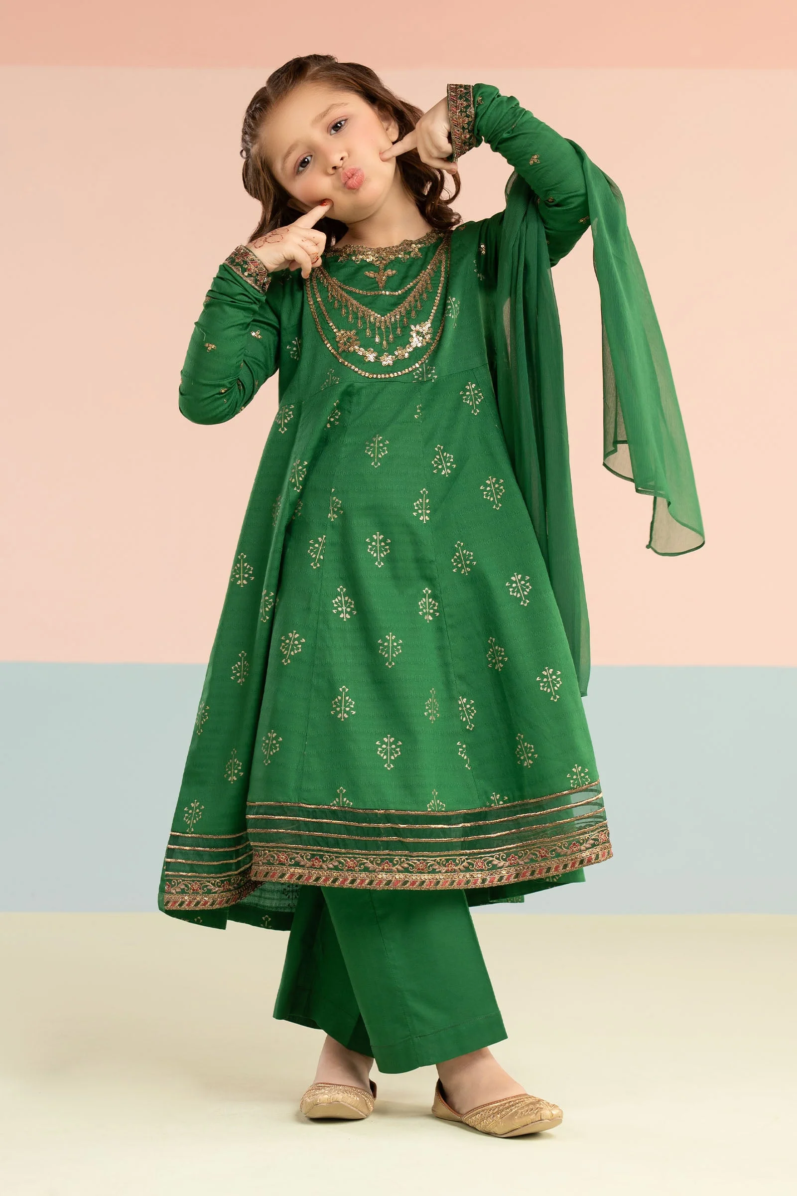 2 Piece Embroidered Lawn Suit - Image 8