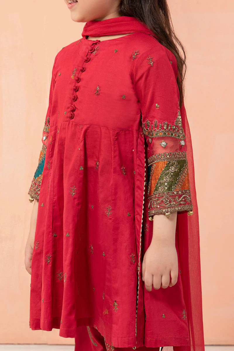 3 Piece Embroidered Lawn Suit - Image 2