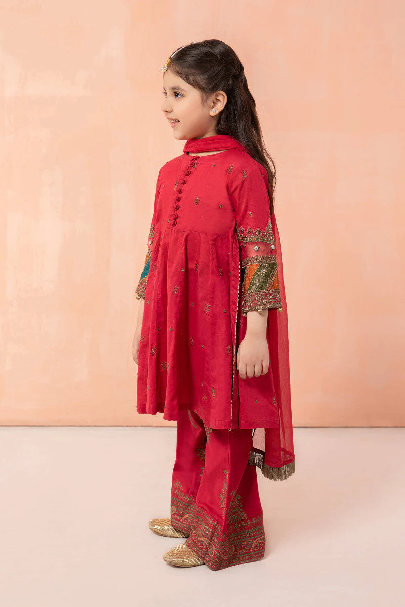 3 Piece Embroidered Lawn Suit - Image 3