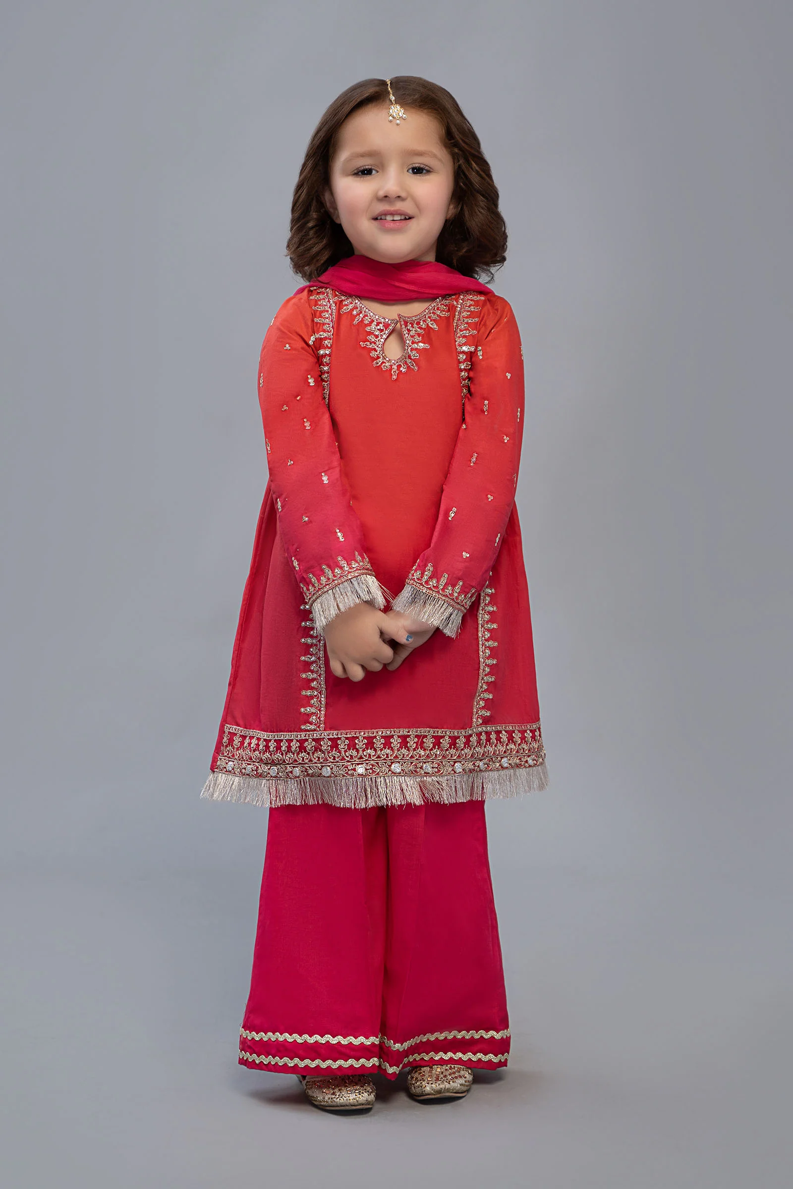 Suit Orange Pink MKD-EF23-19