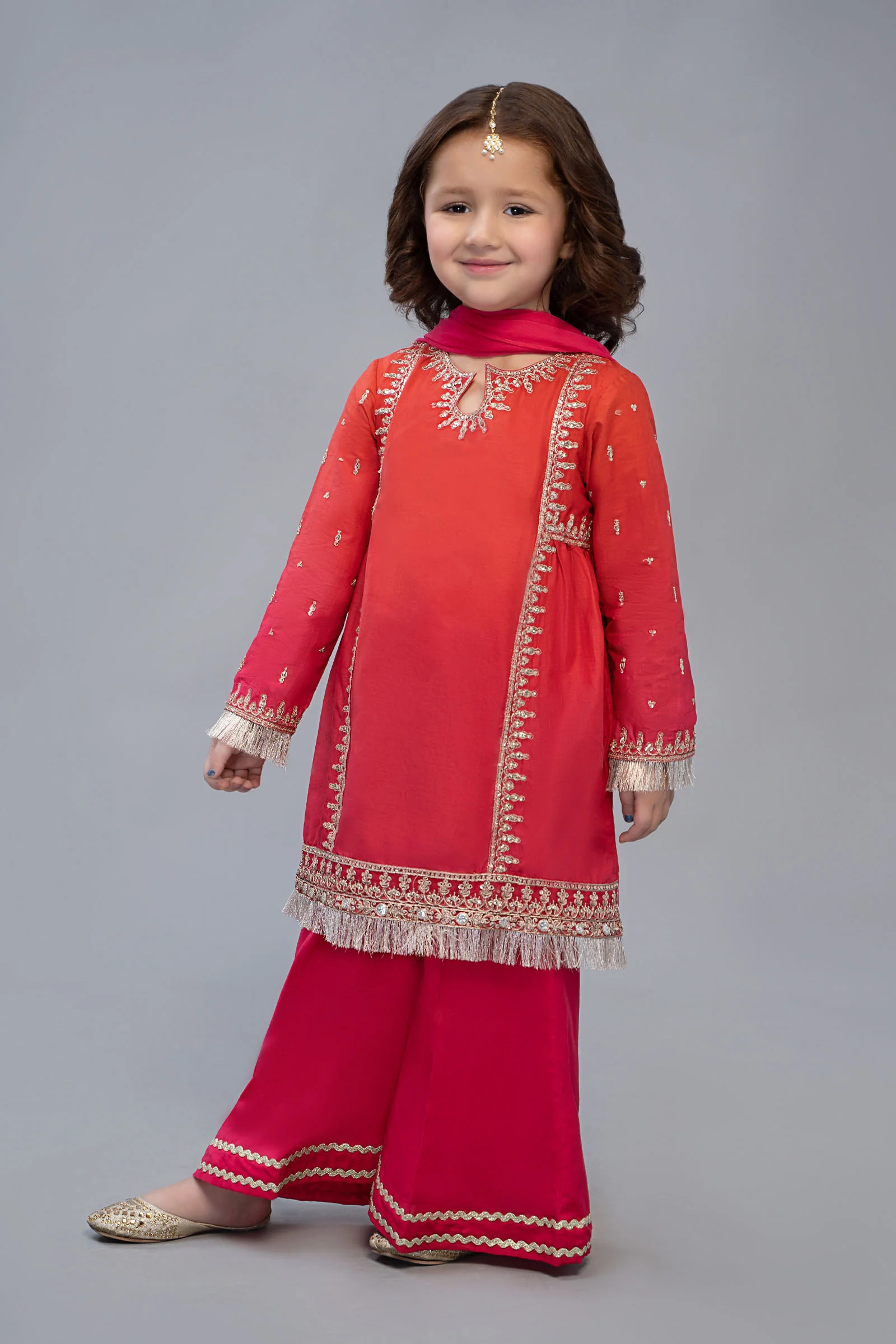 Suit Orange Pink MKD-EF23-19 - Image 6