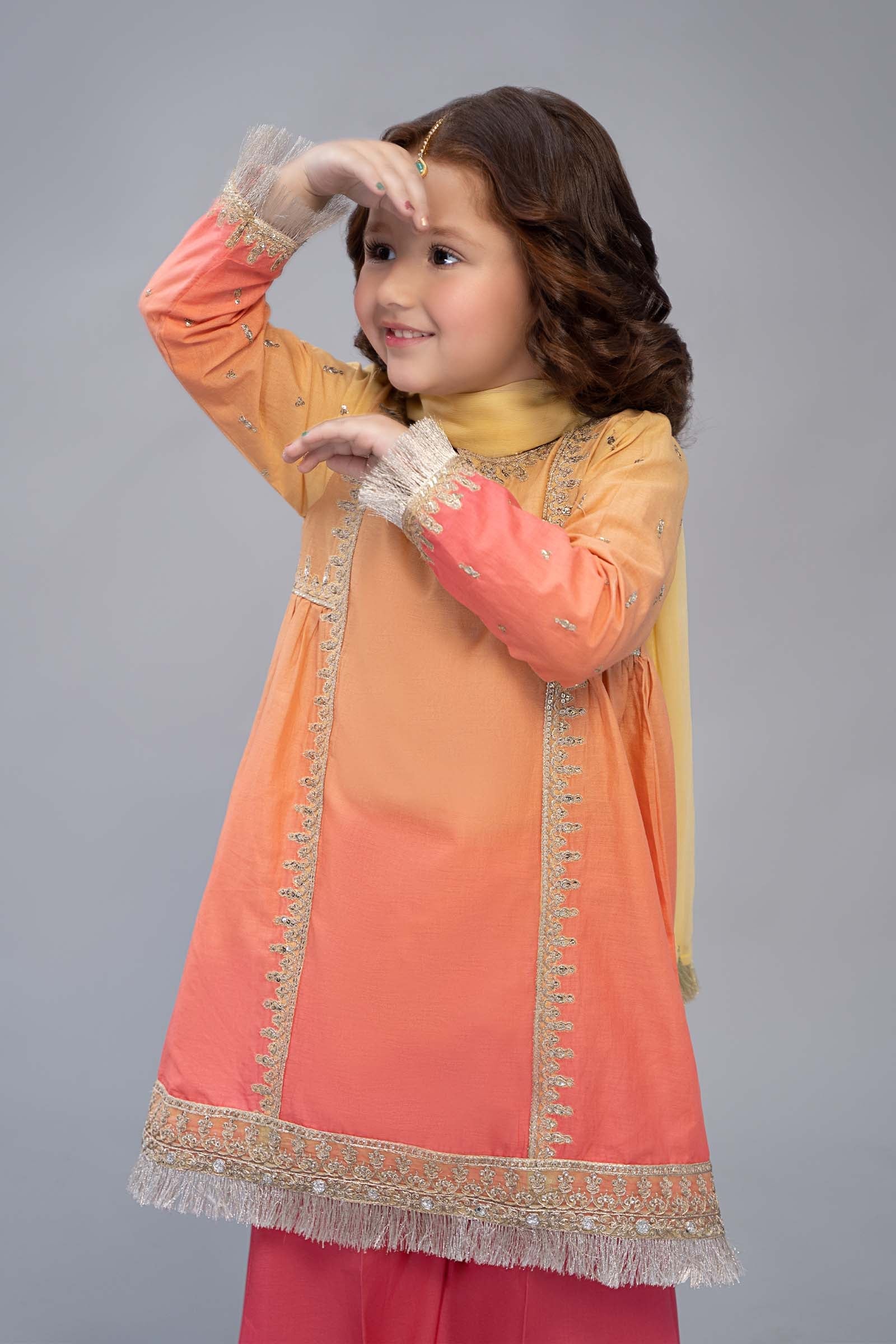 Suit Yellow Pink MKD-EF23-19 - Image 8