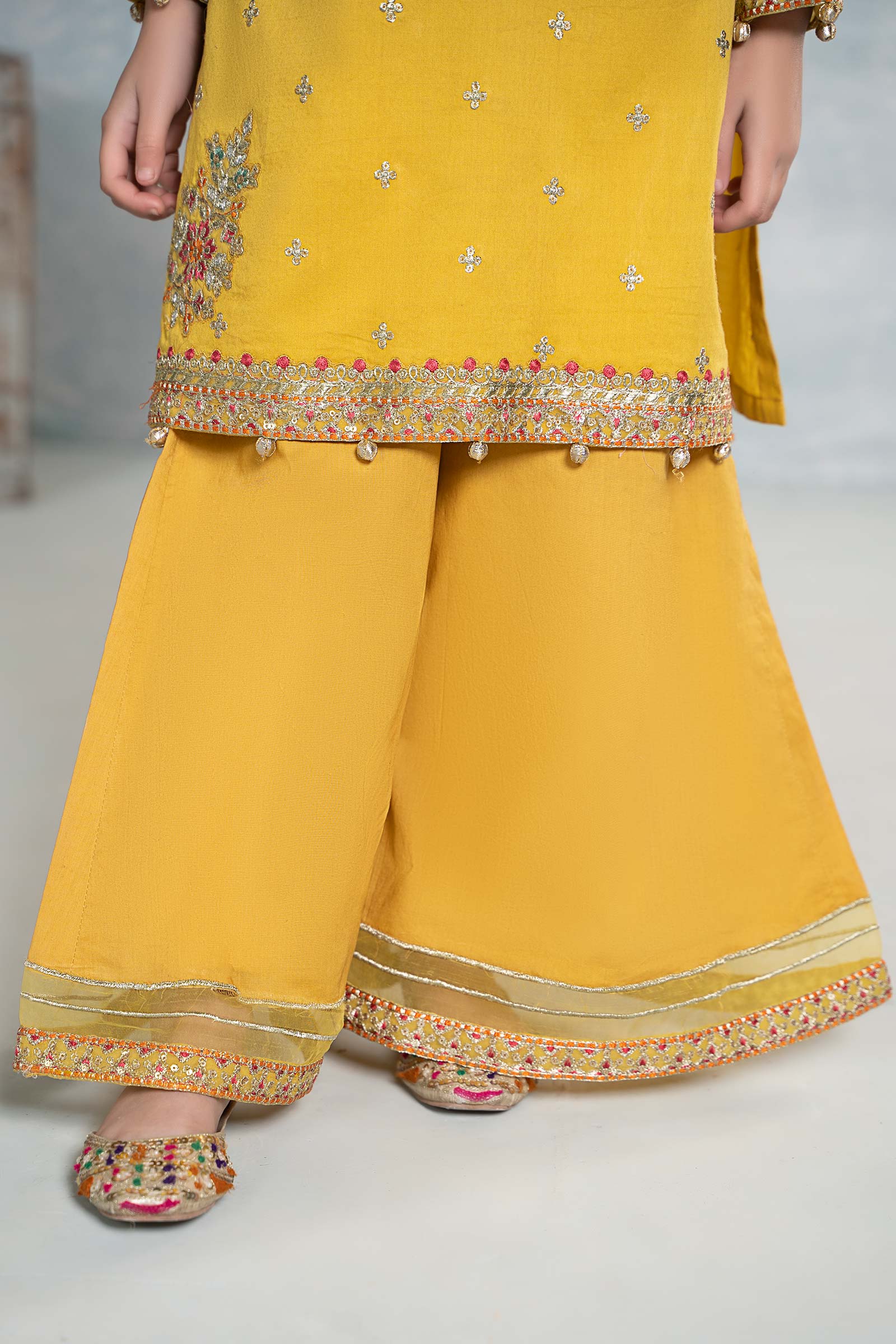 3 Piece Embroidered Dobby Suit - Image 6