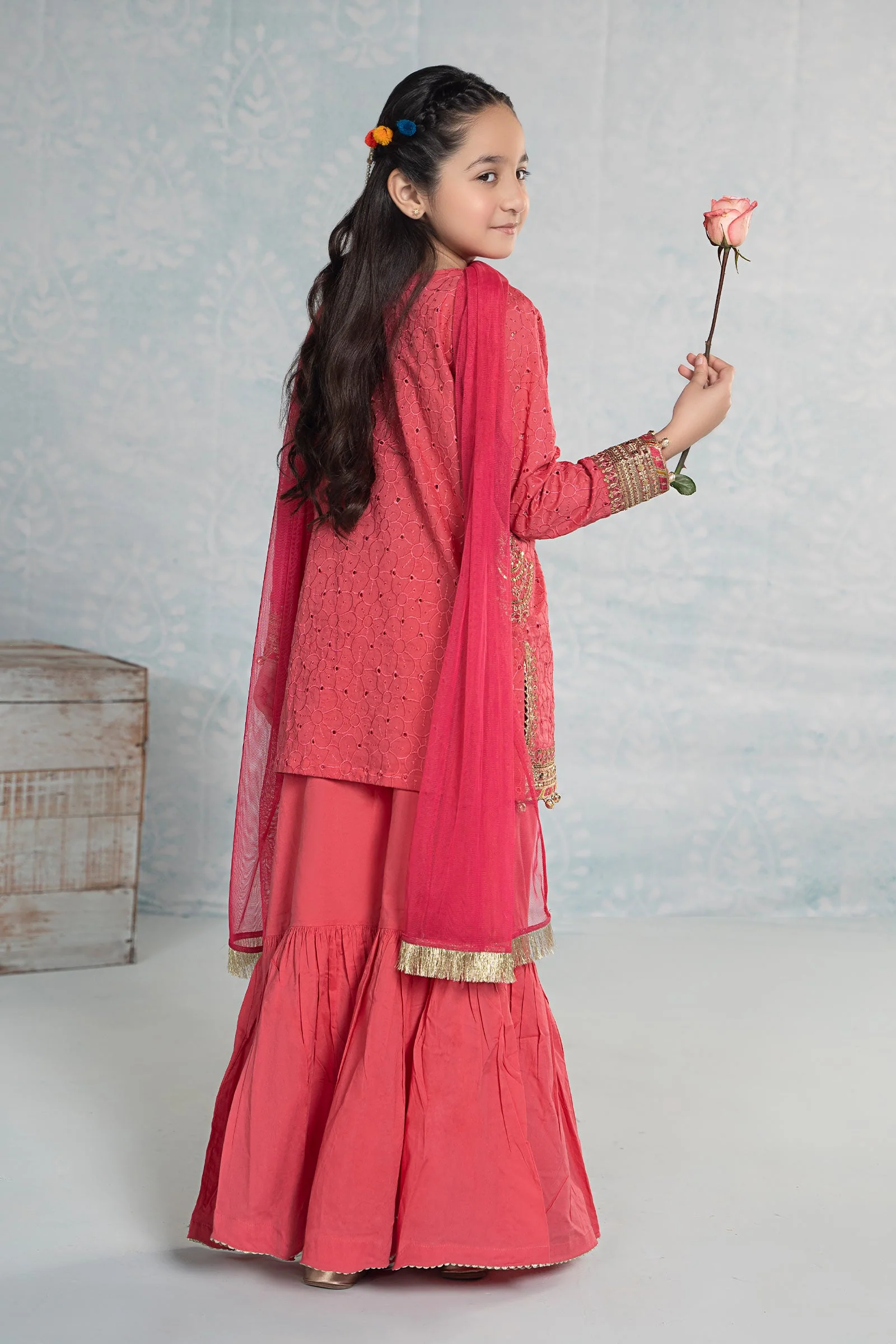 3 Piece Embroidered Lawn Suit - Image 7