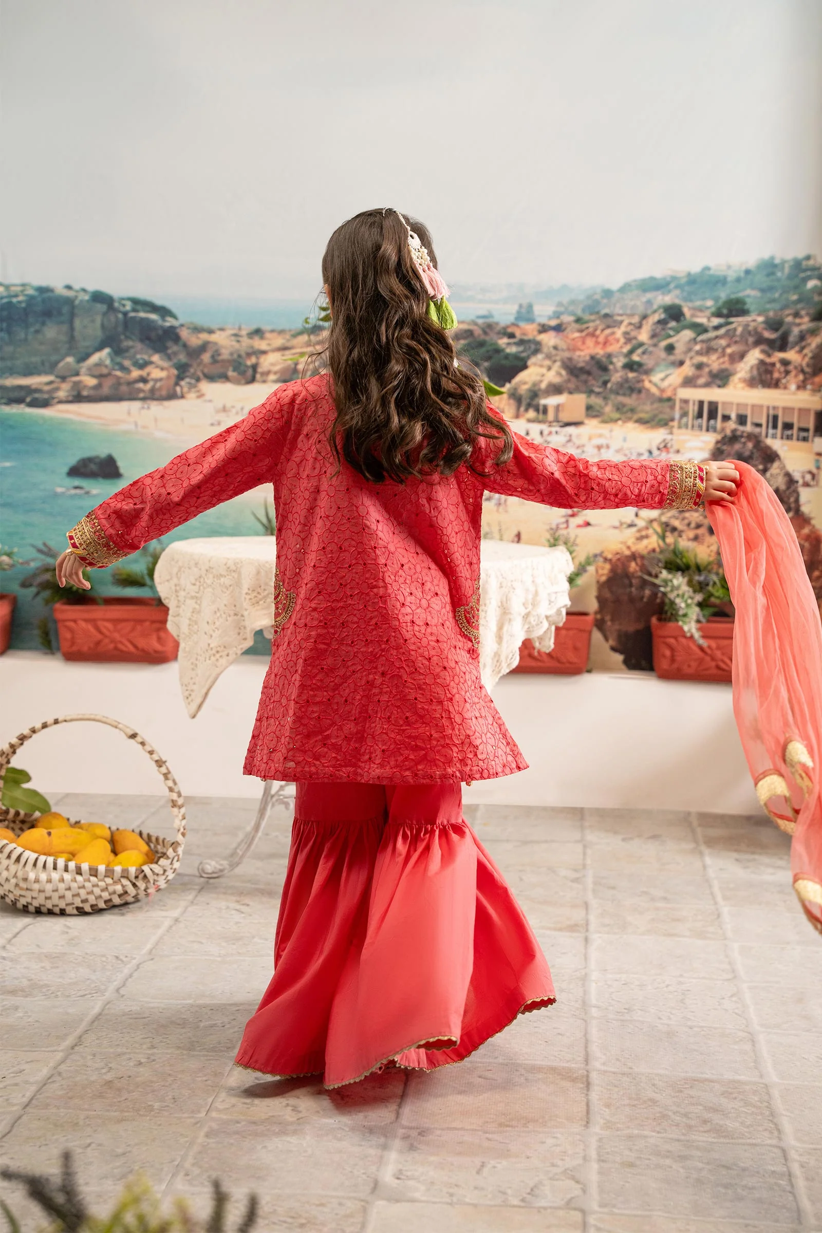 3 Piece Embroidered Lawn Suit - Image 6