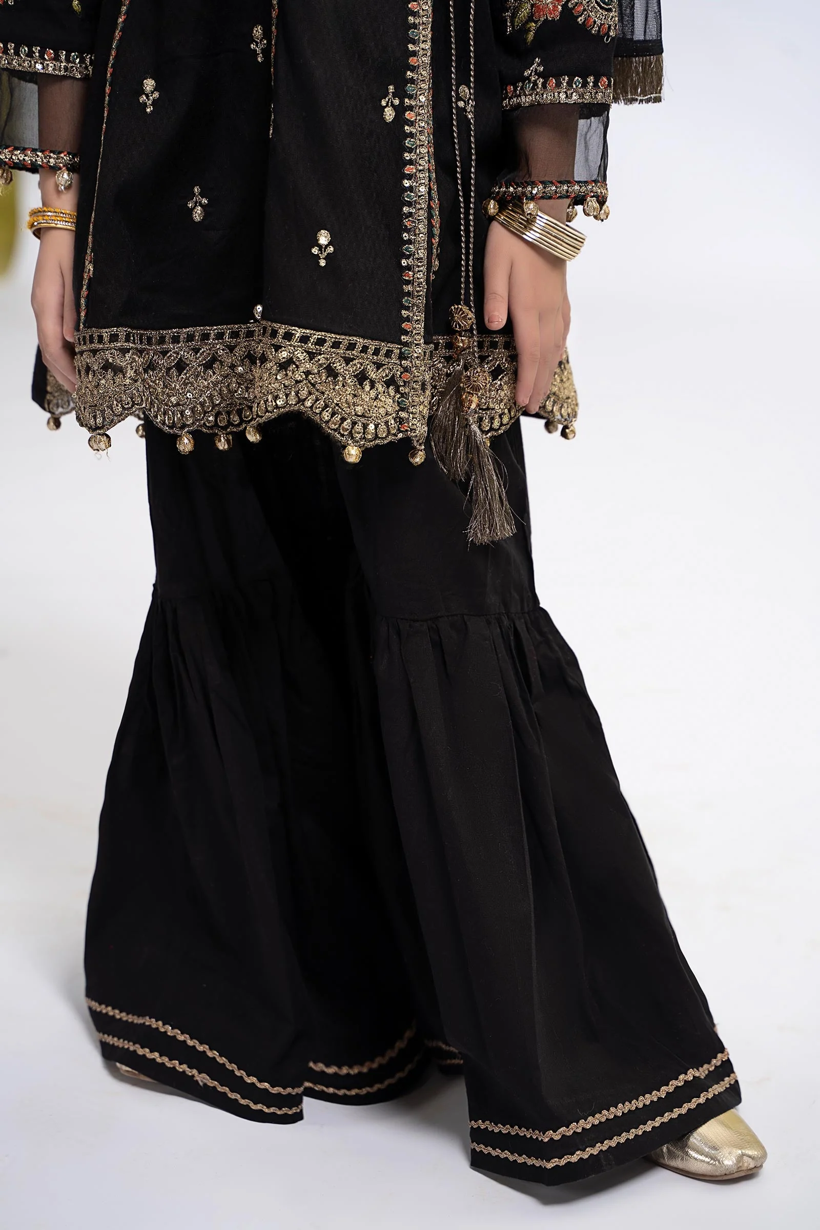 3 Piece Embroidered Dobby Suit - Image 5