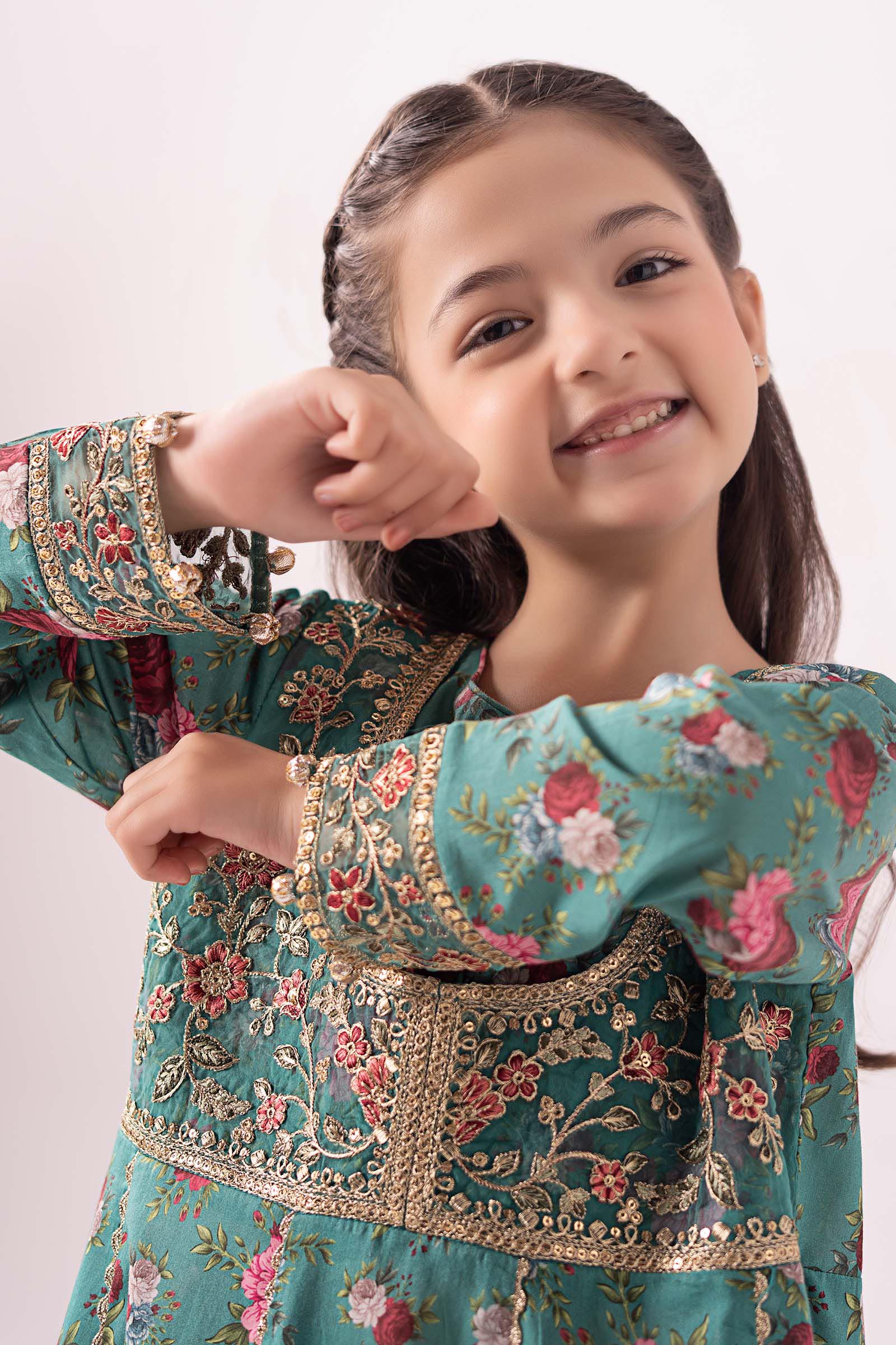 3 Piece Embroidered Lawn Suit - Image 2