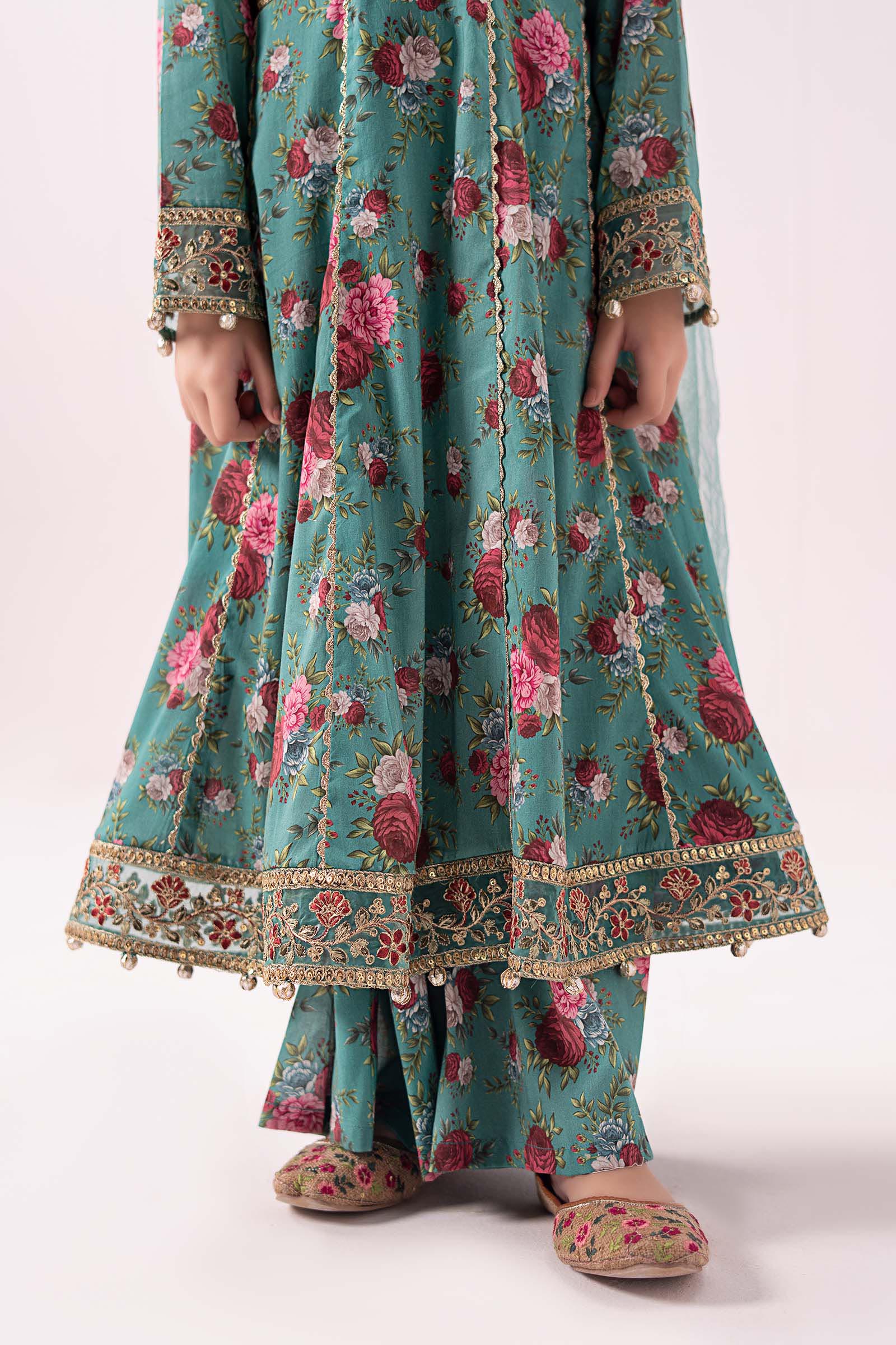 3 Piece Embroidered Lawn Suit - Image 4