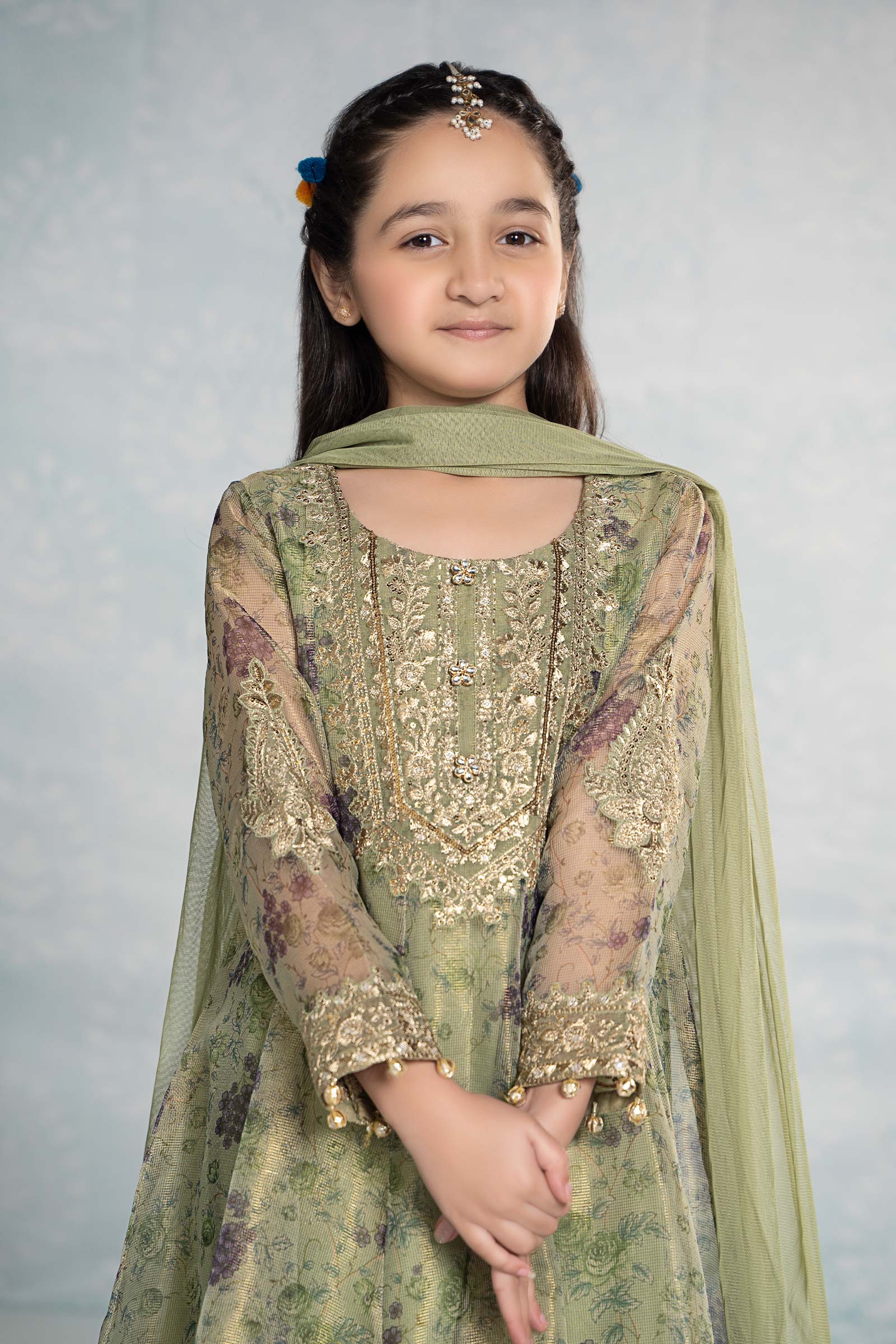 3 Piece Masoori Net Suit - Image 4