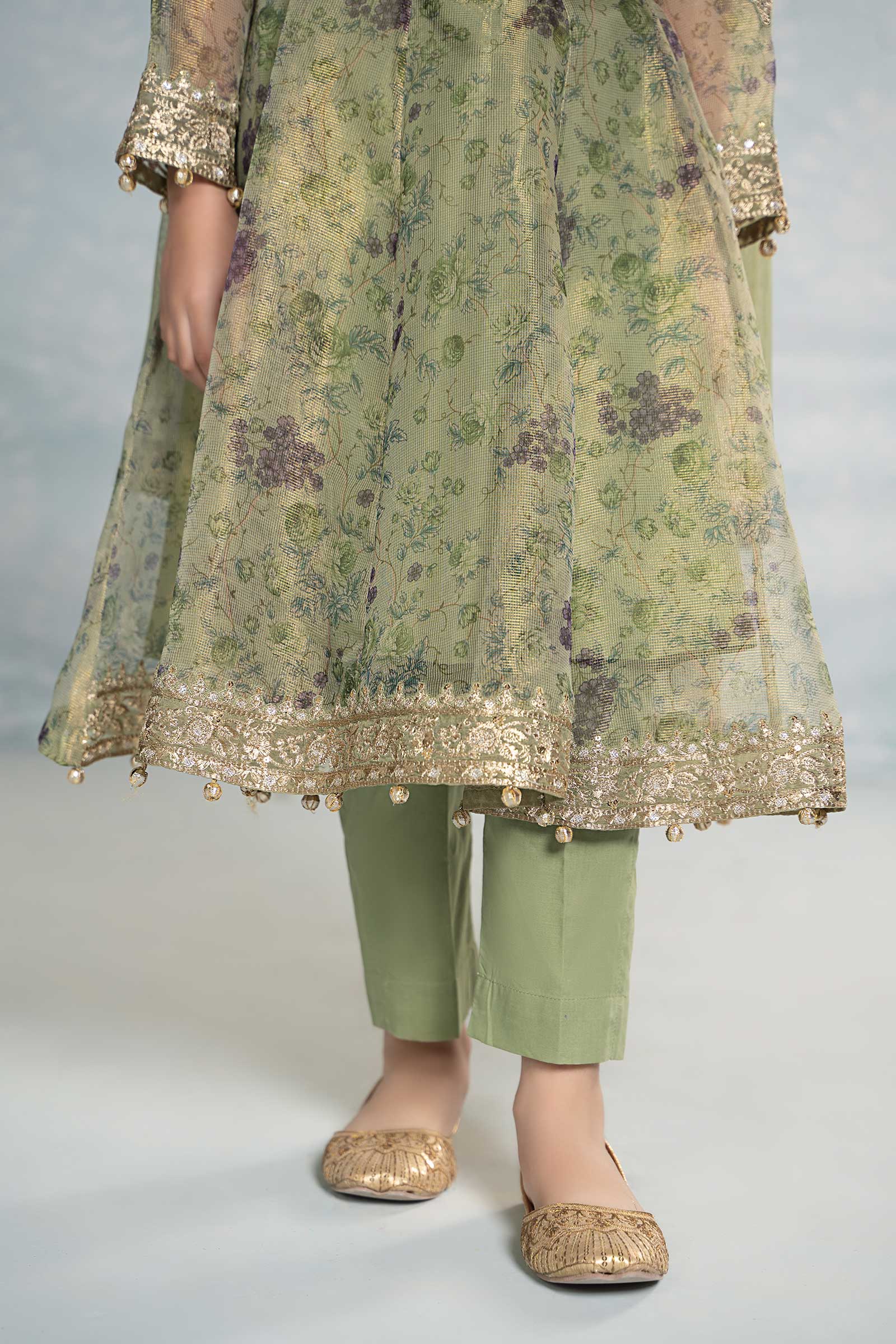 3 Piece Masoori Net Suit - Image 6