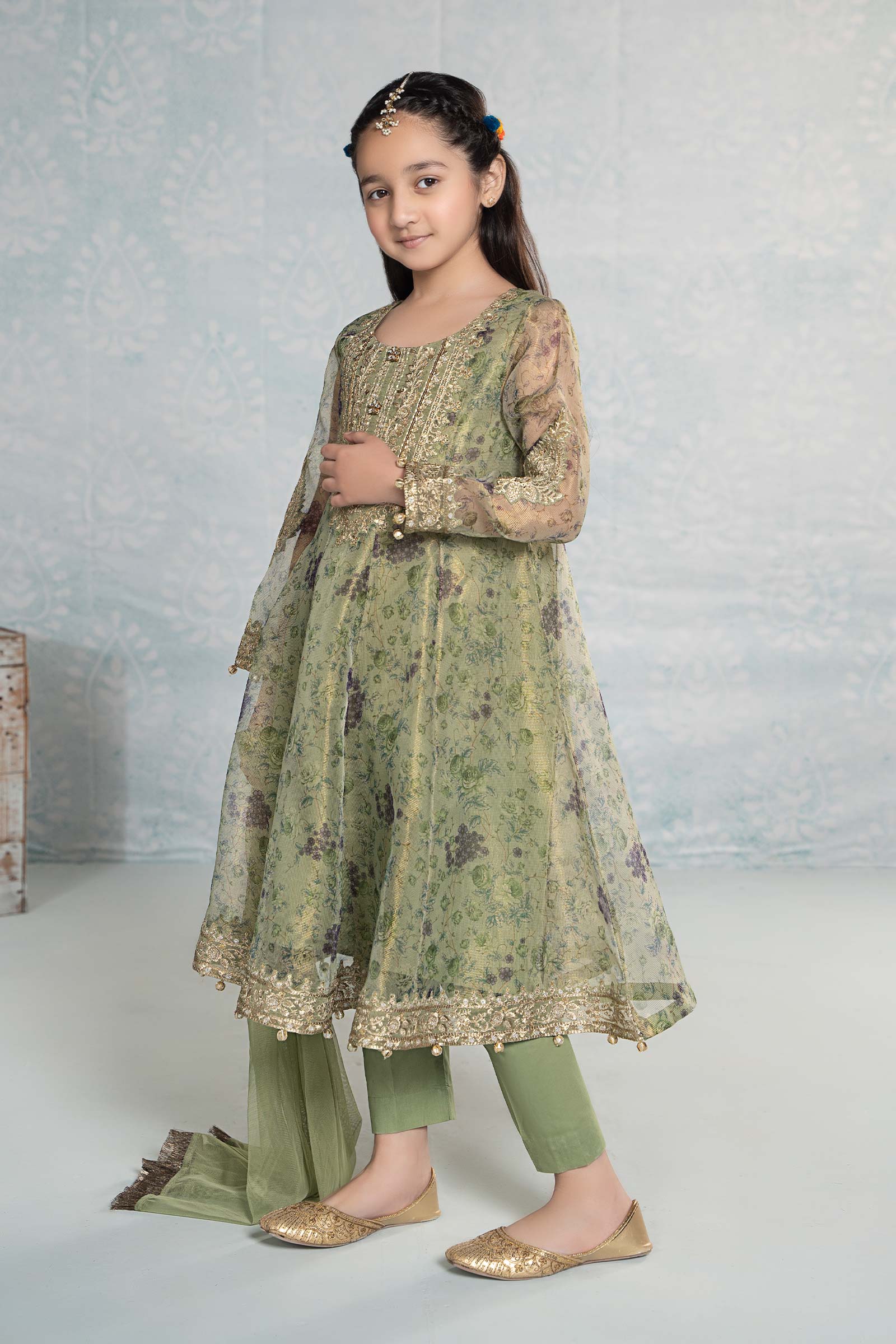 3 Piece Masoori Net Suit - Image 8