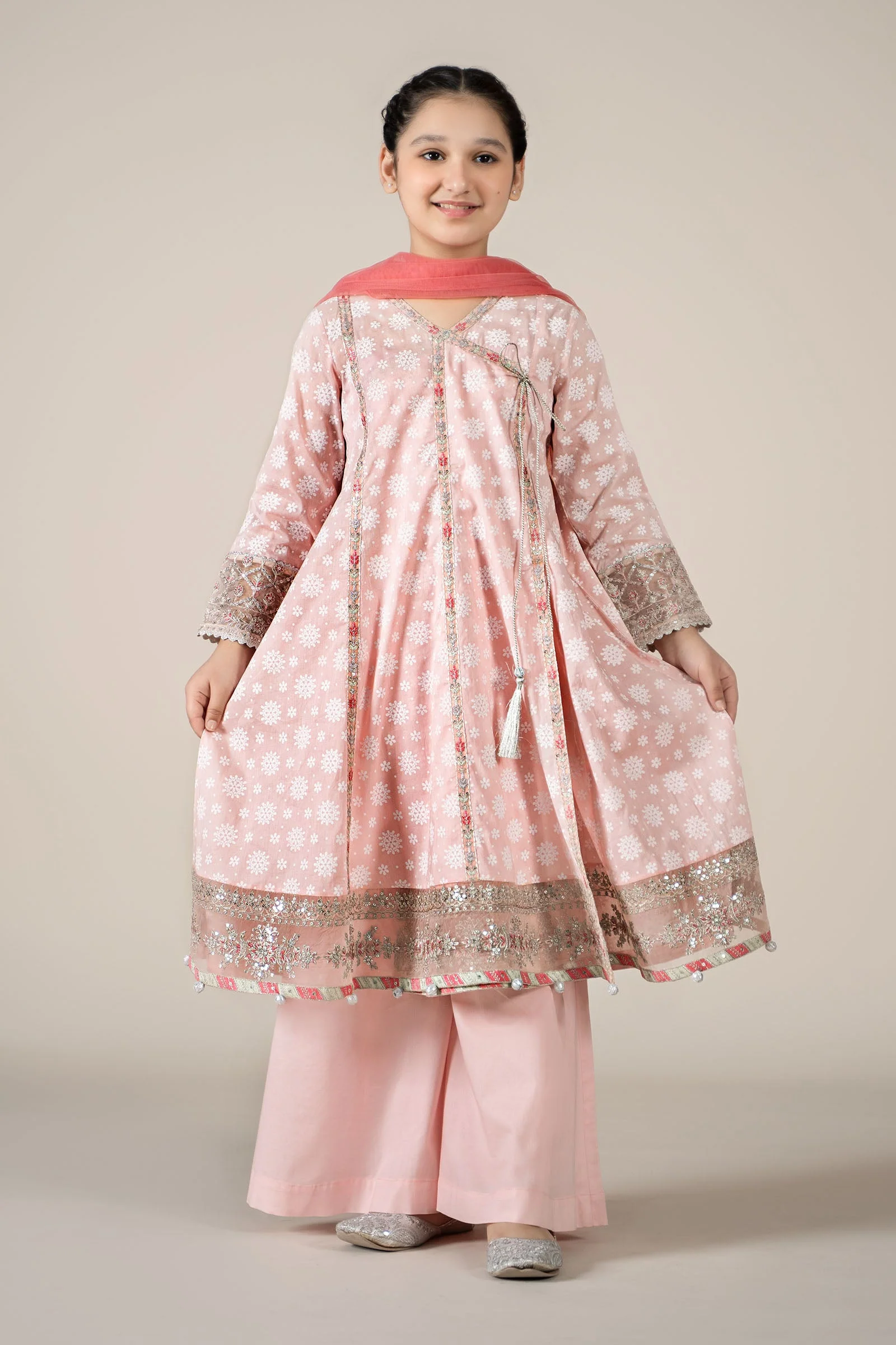 3 Piece Embroidered Lawn Suit - Image 4