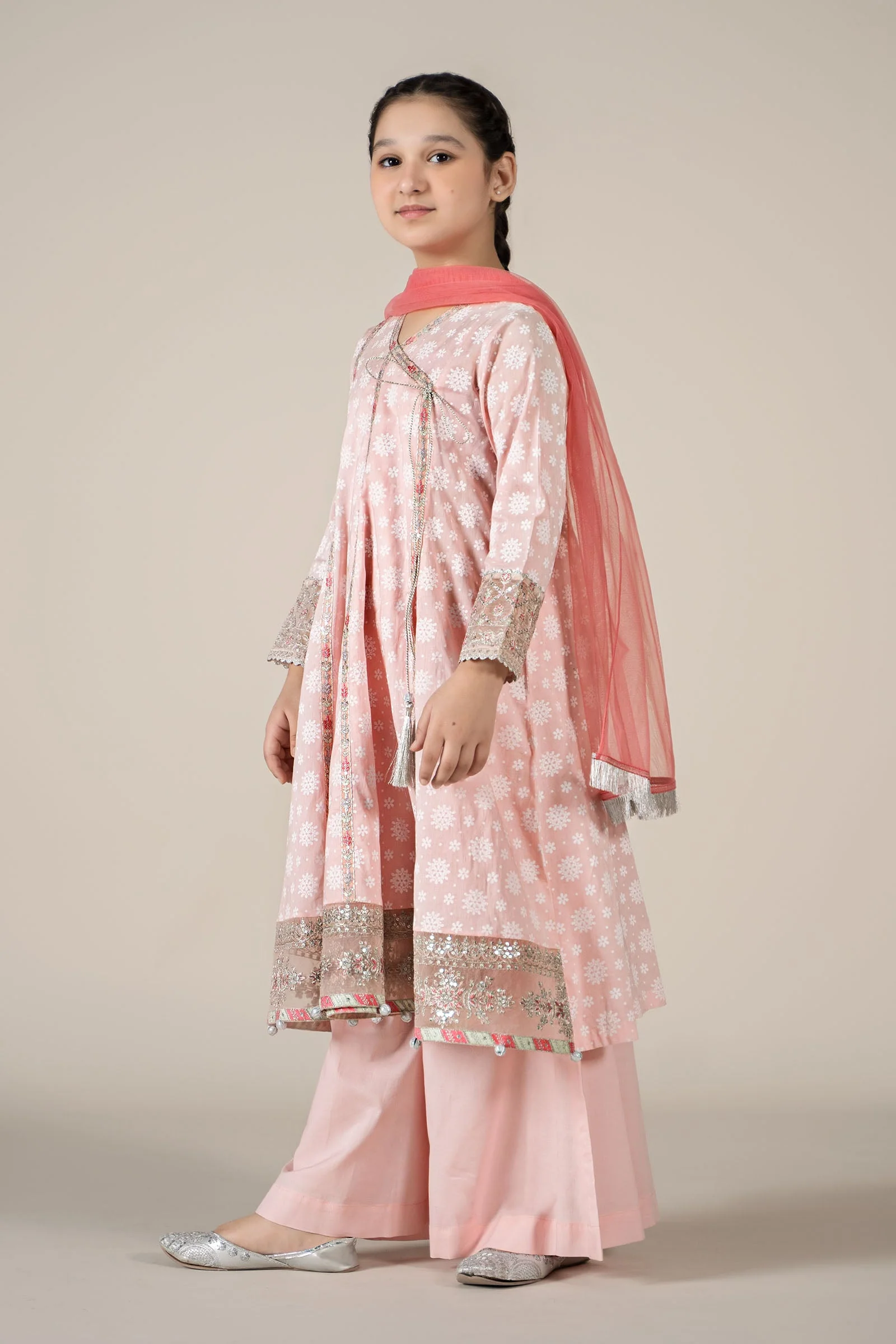 3 Piece Embroidered Lawn Suit - Image 6