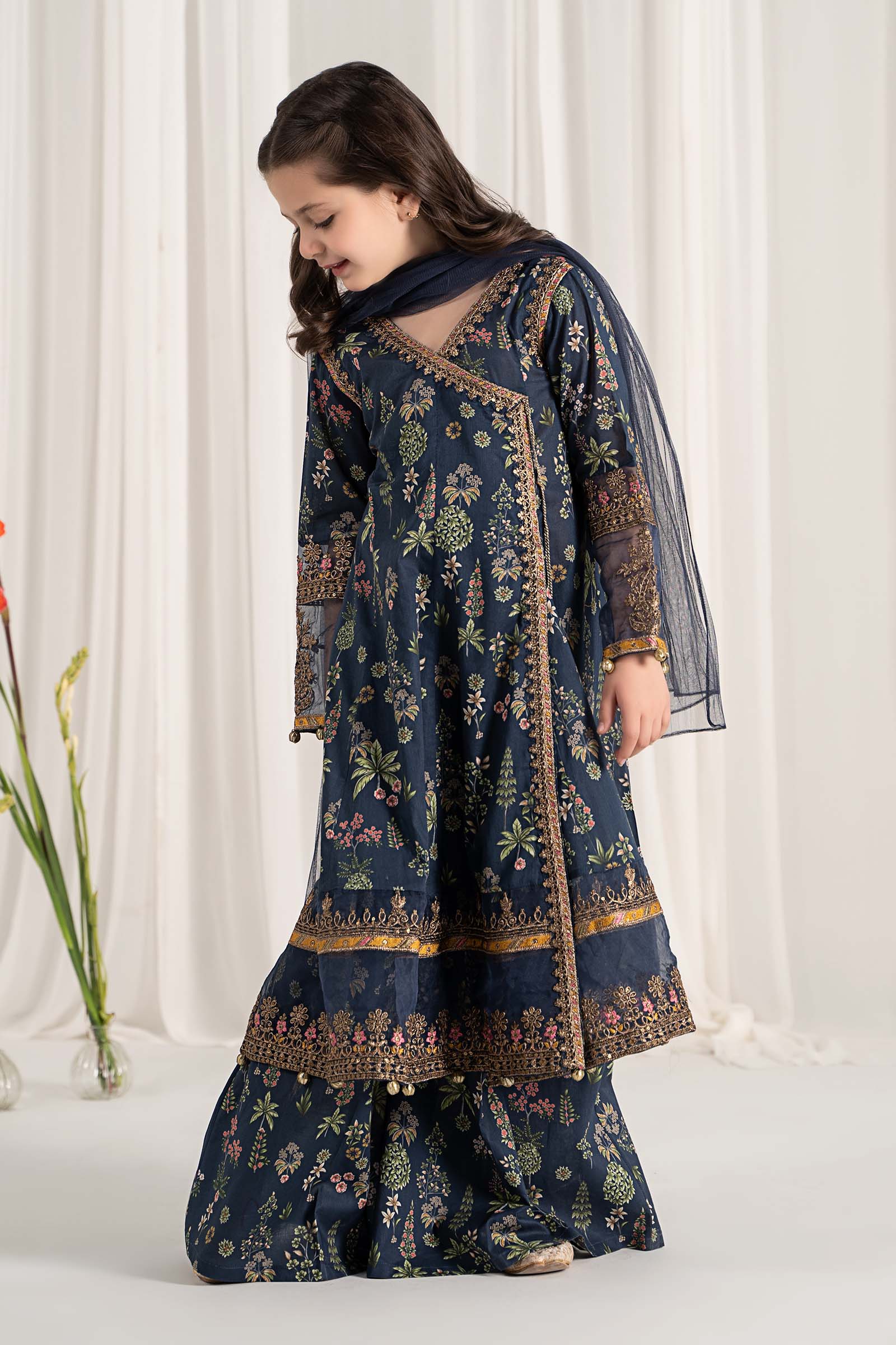 3 Piece Printed Lawn Suit - Image 3