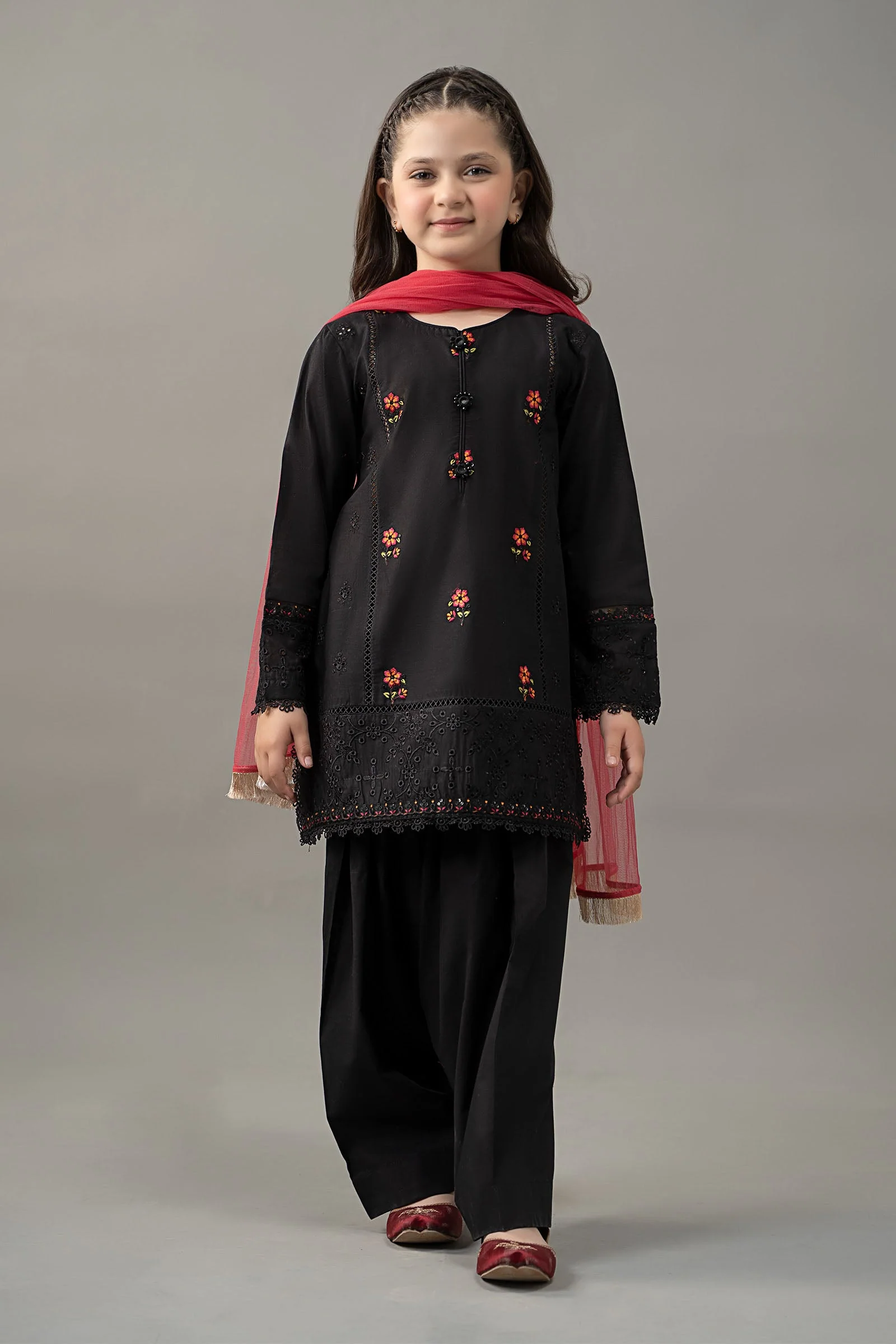 3 Piece Embroidered Lawn Suit