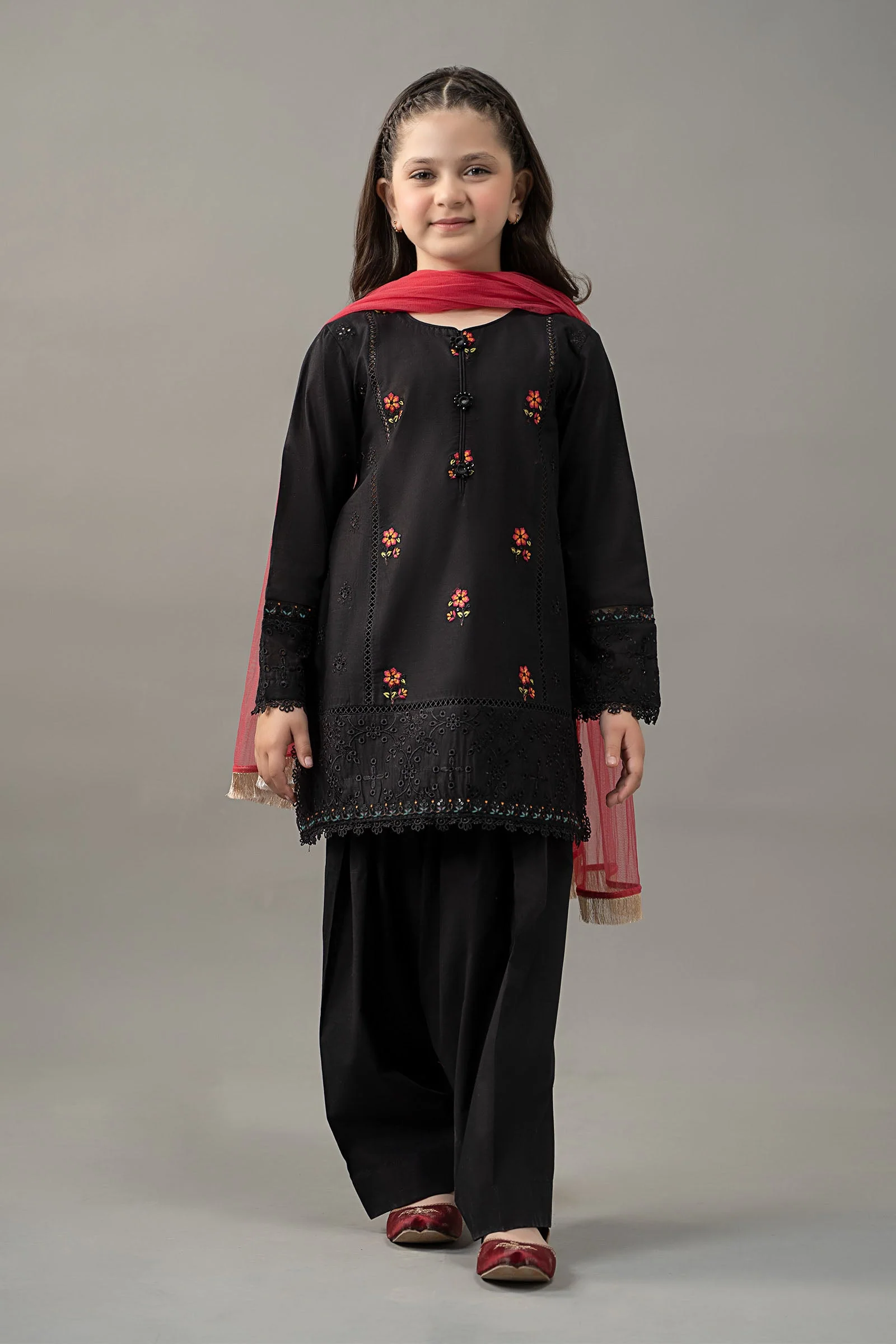 3 Piece Embroidered Lawn Suit