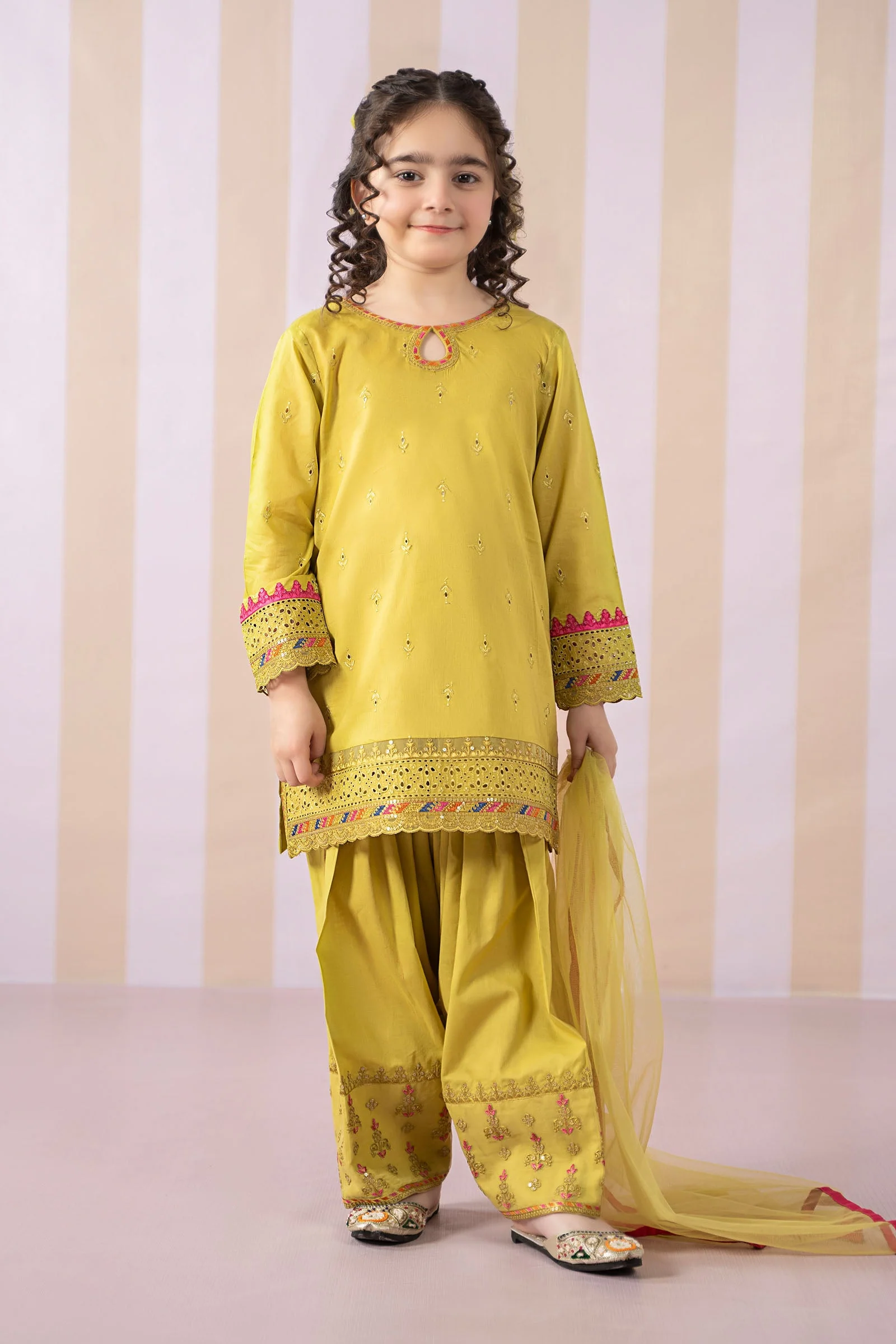 3 Piece Embroidered Lawn Suit