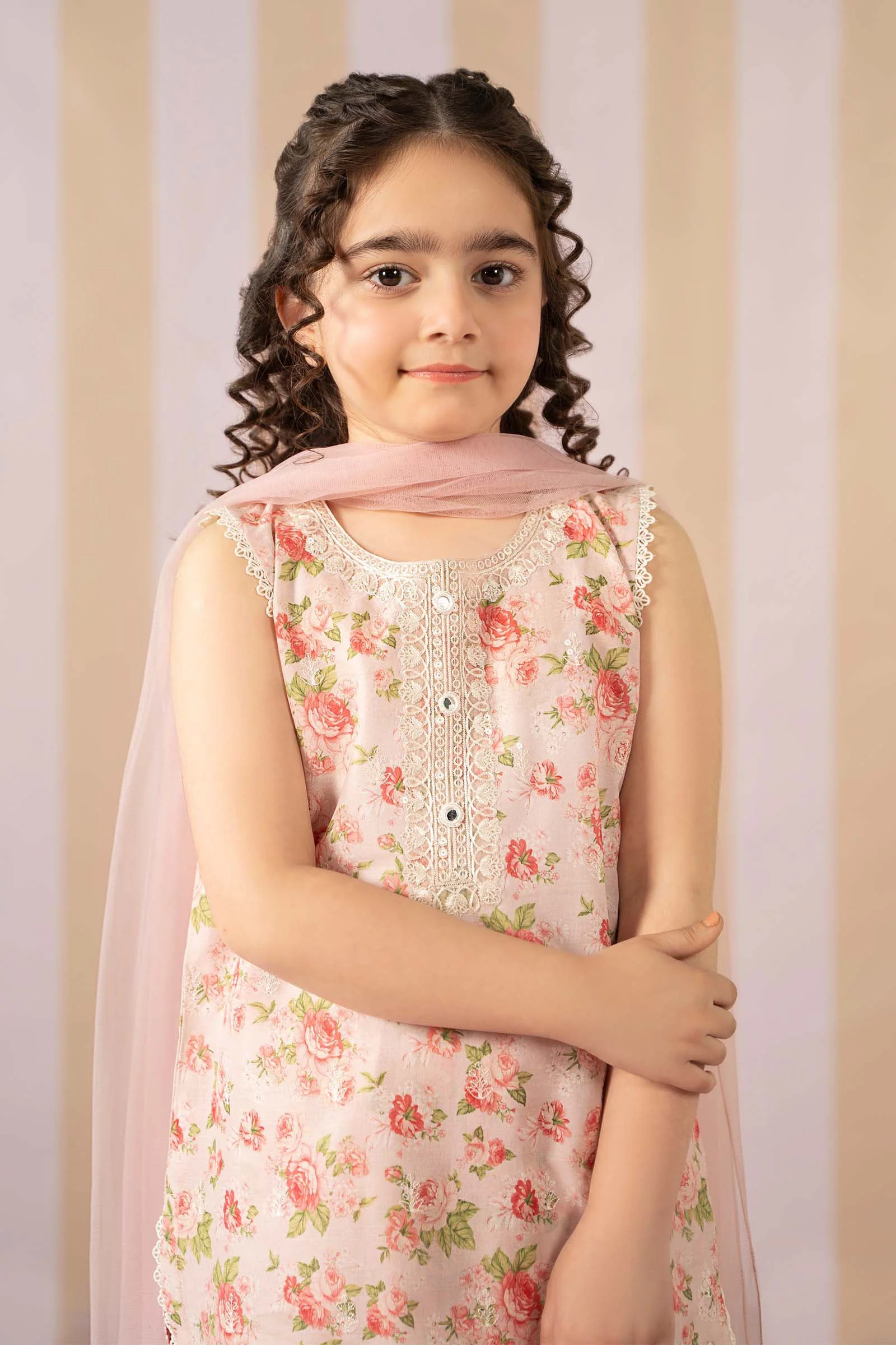 3 Piece Printed Lawn Suit - Image 2