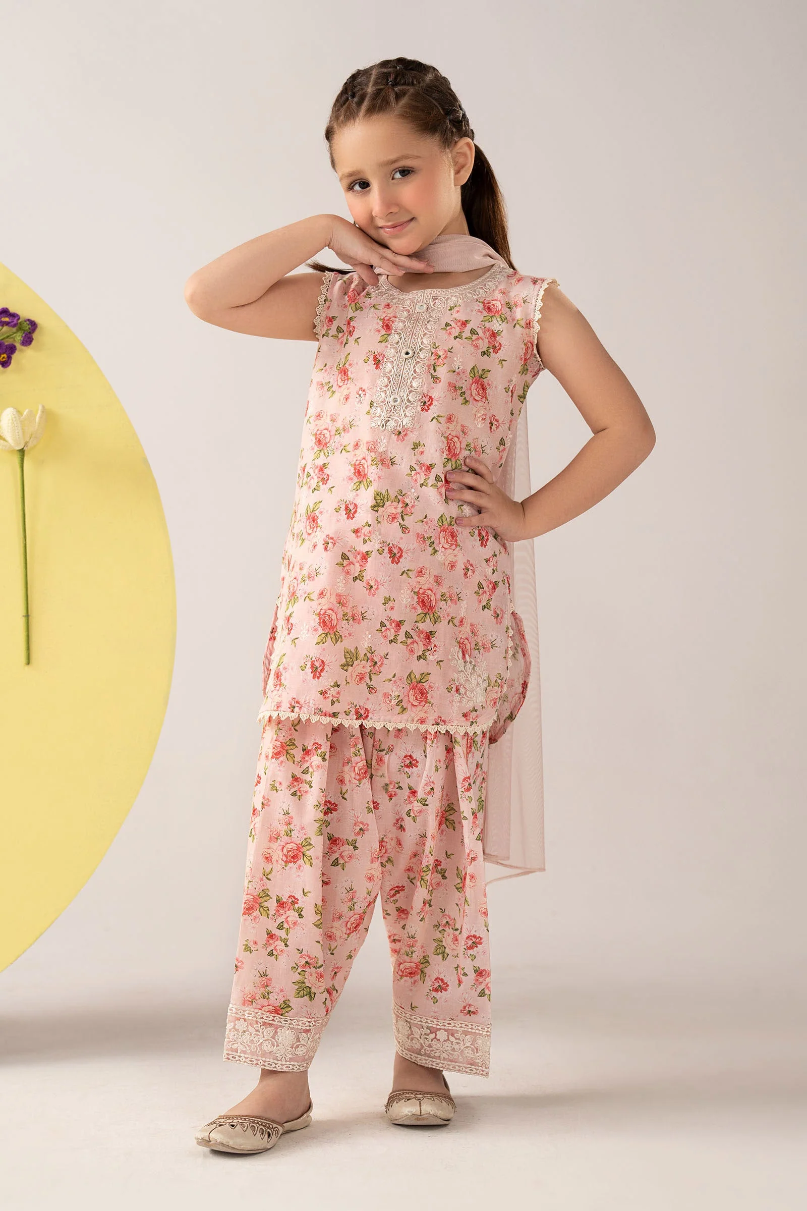 3 Piece Printed Lawn Suit