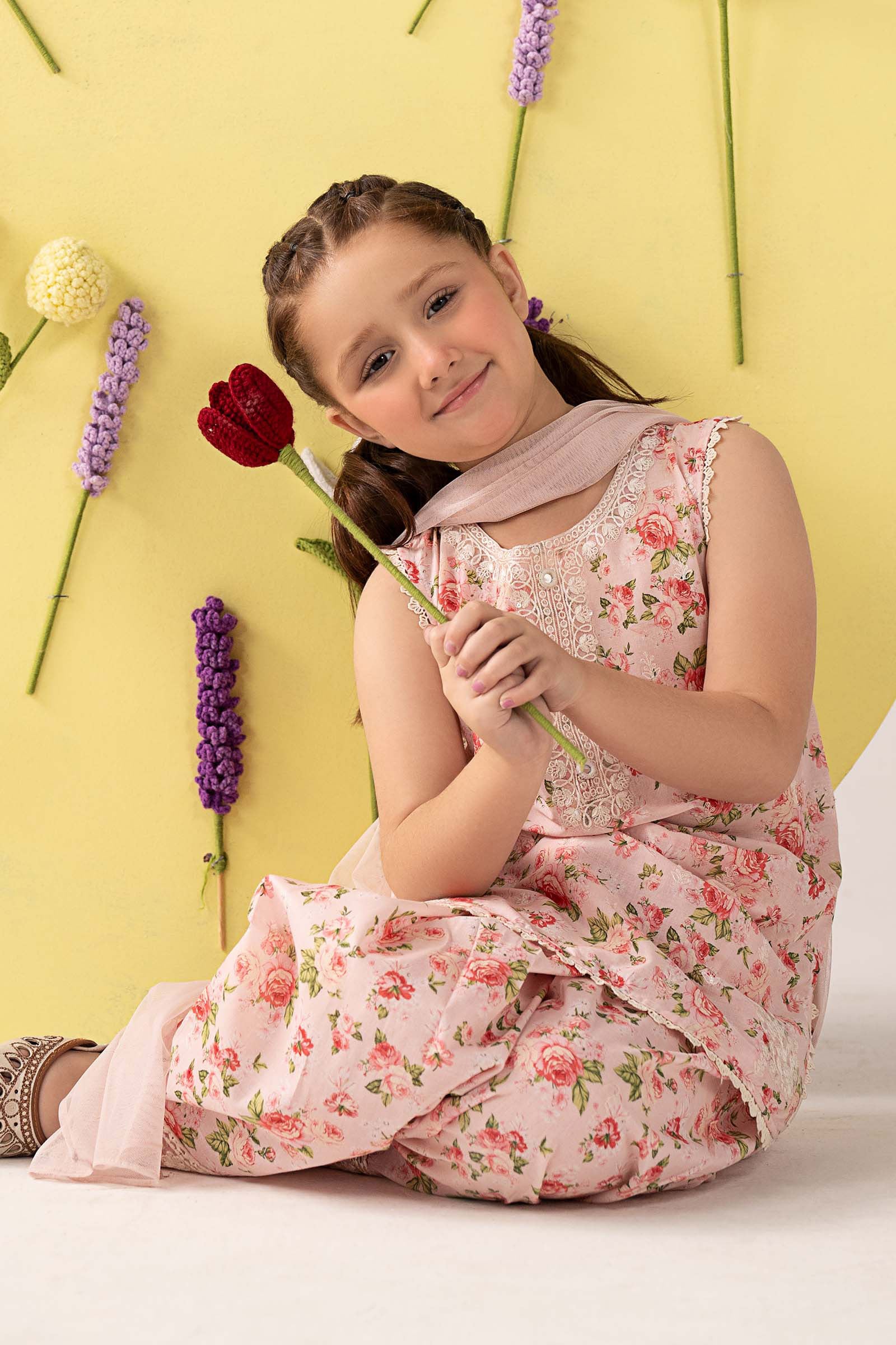 3 Piece Printed Lawn Suit - Image 3