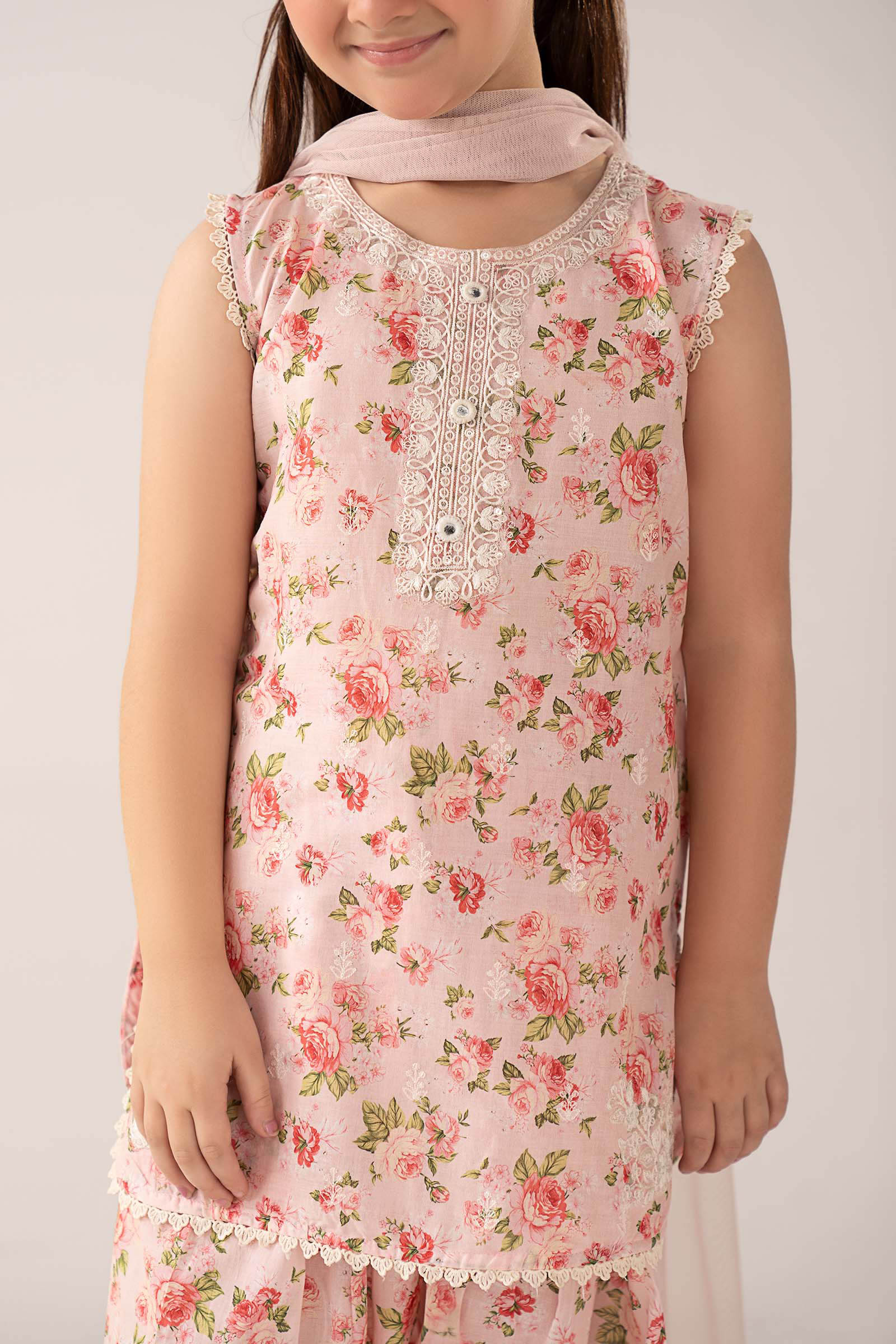 3 Piece Printed Lawn Suit - Image 4