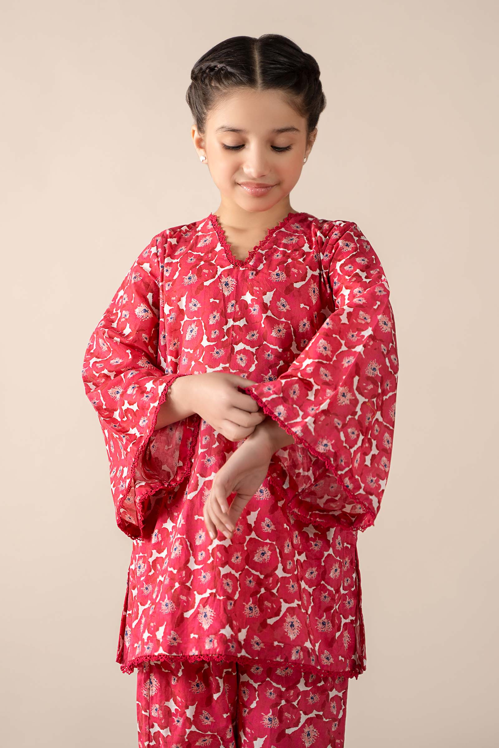 2 Piece Printed Lawn Suit - Image 2