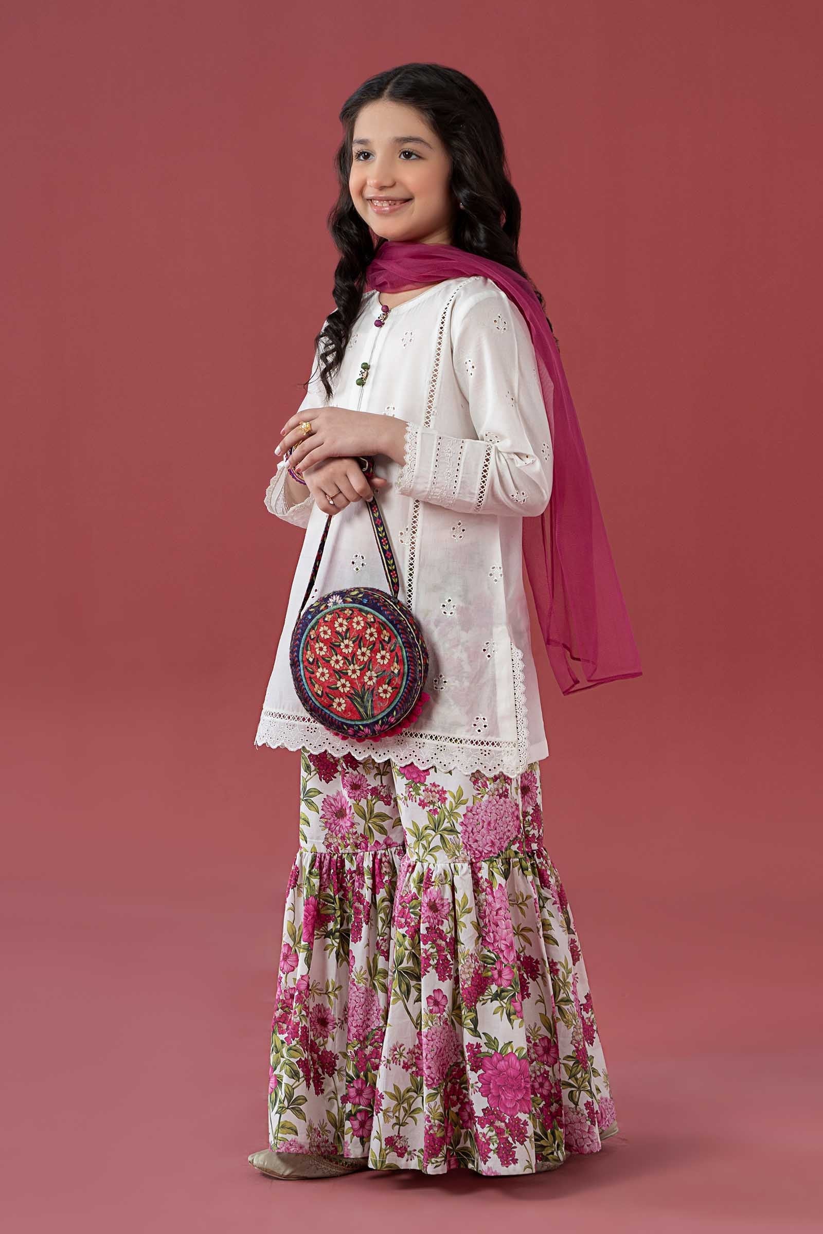 3 Piece Embroidered Lawn Suit - Image 3