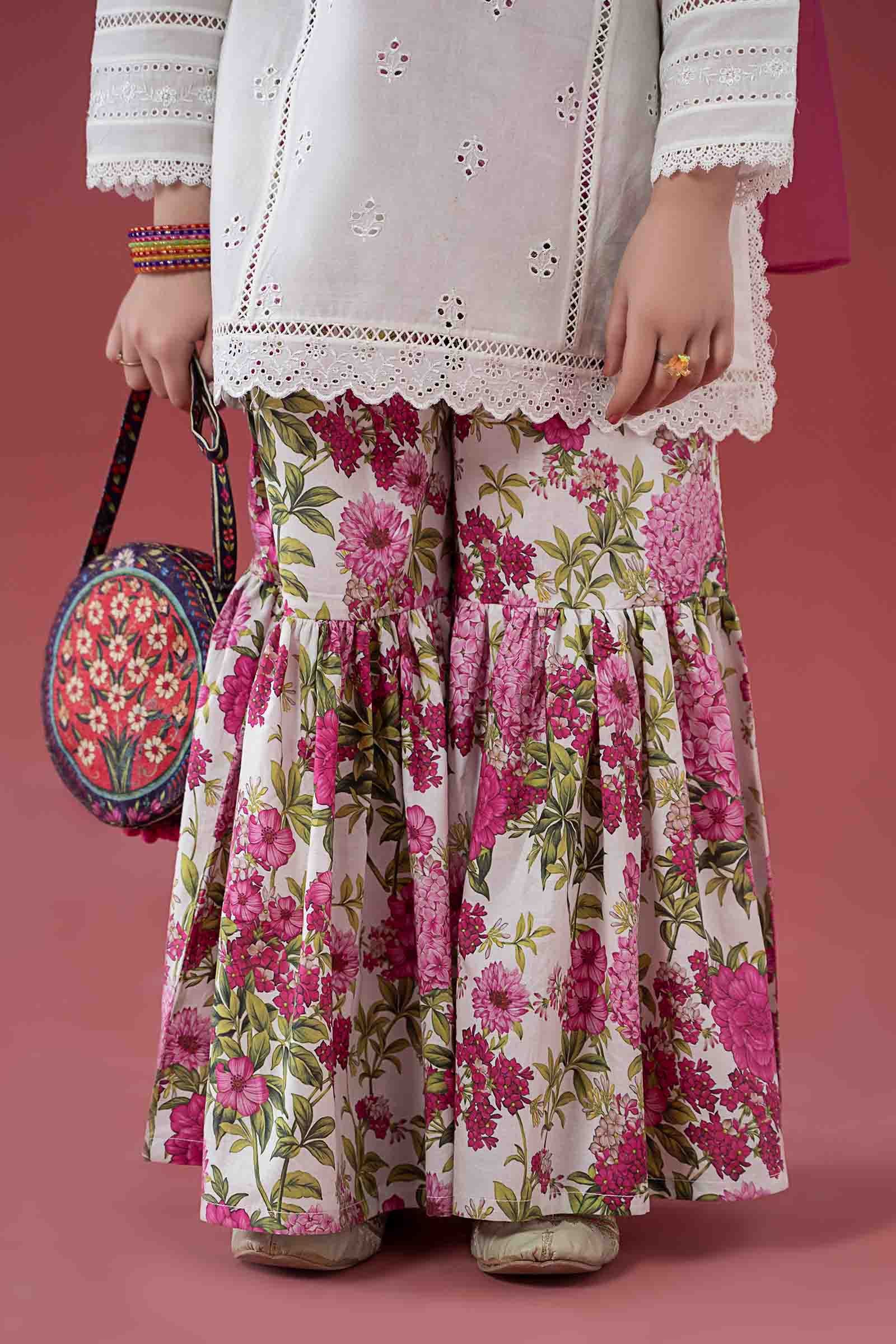 3 Piece Embroidered Lawn Suit - Image 4