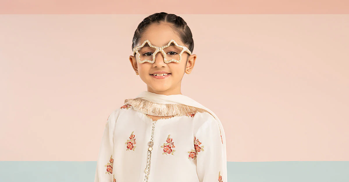 3 Piece Embroidered Dobby Lawn Suit - Image 10