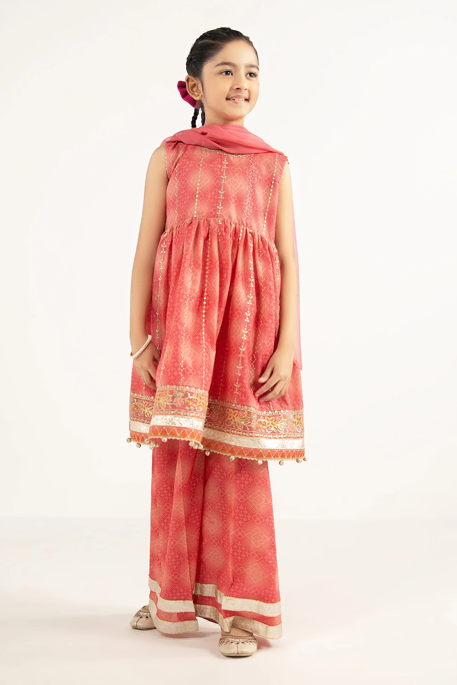 3 Piece Embroidered Lawn Suit - Image 5