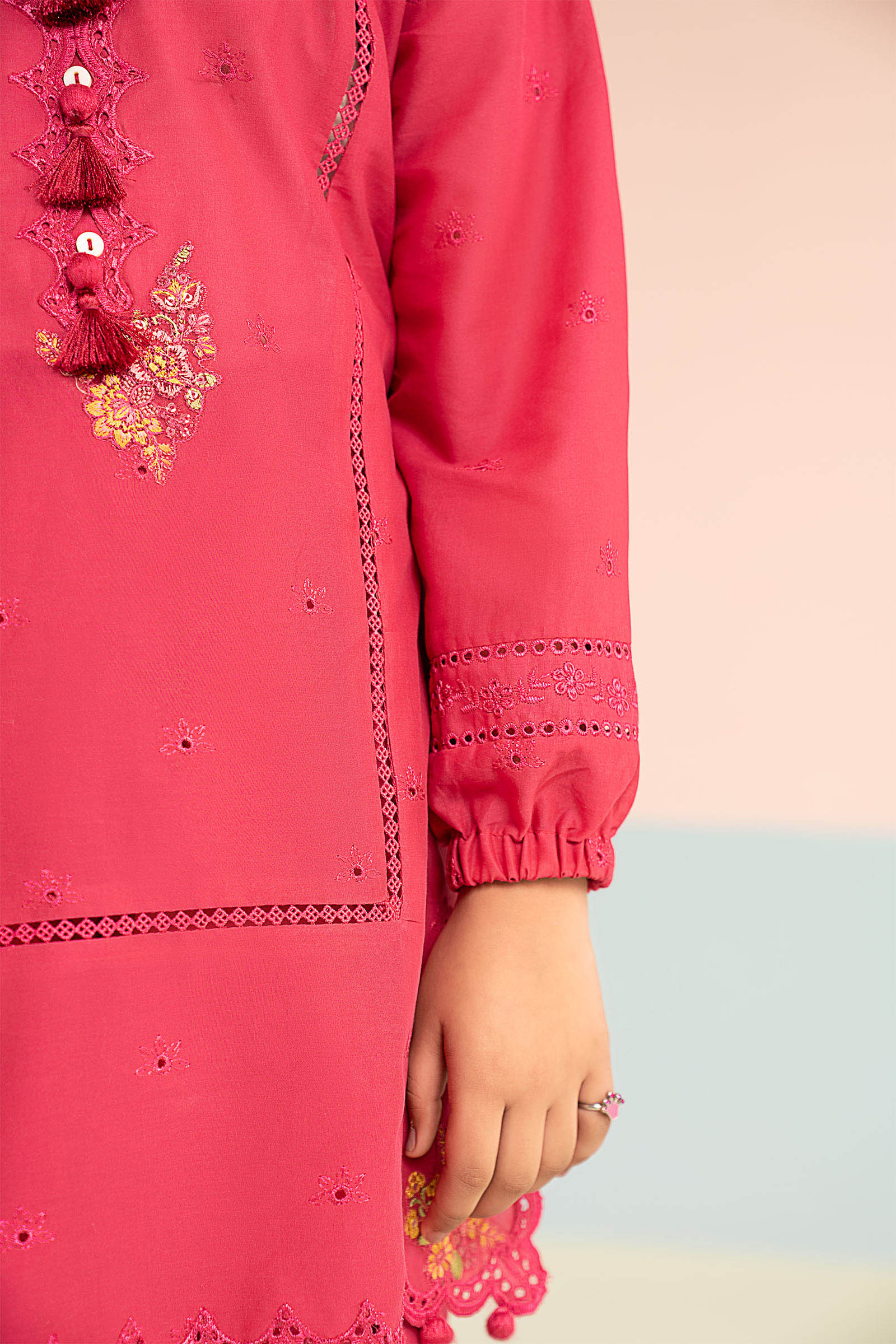 3 Piece Embroidered Lawn Suit - Image 6