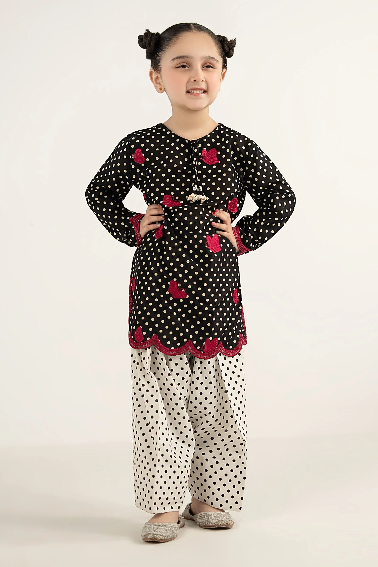 2 Piece Embroidered Lawn Suit - Image 2