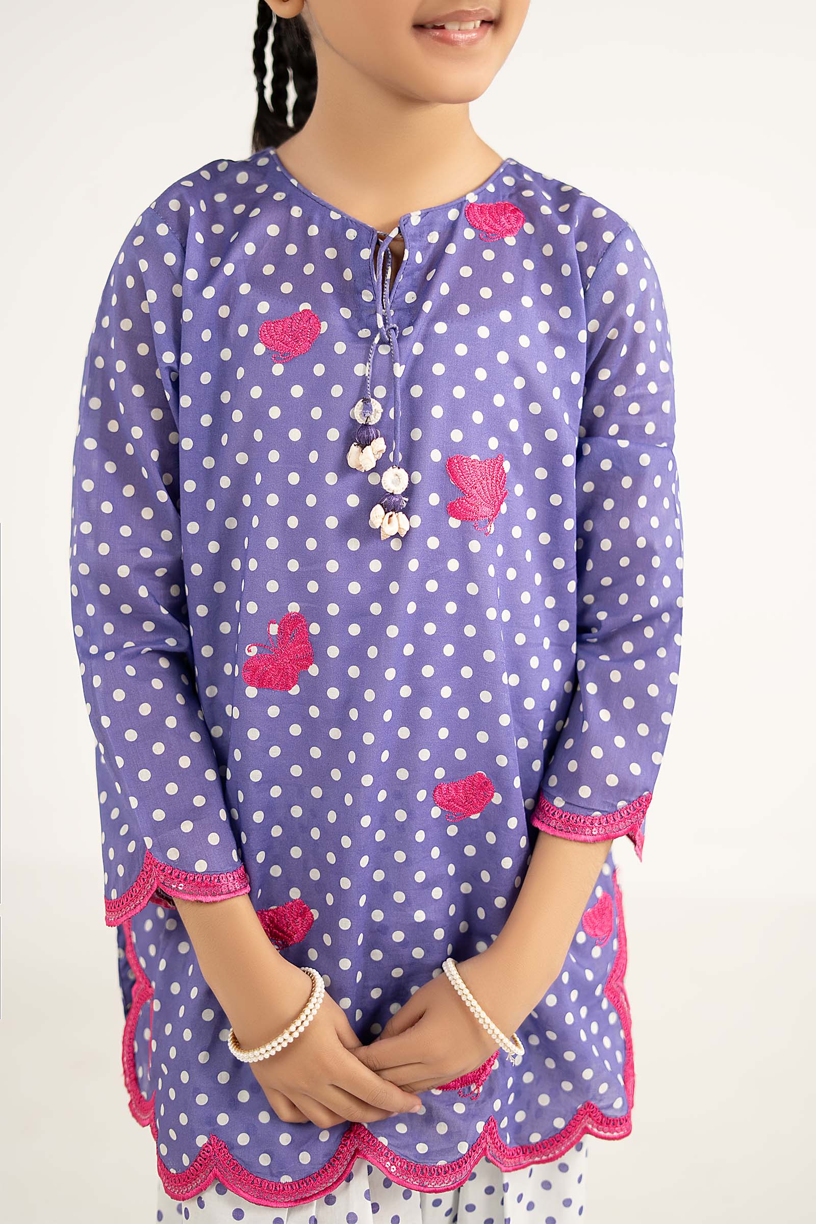 2 Piece Embroidered Lawn Suit - Image 4