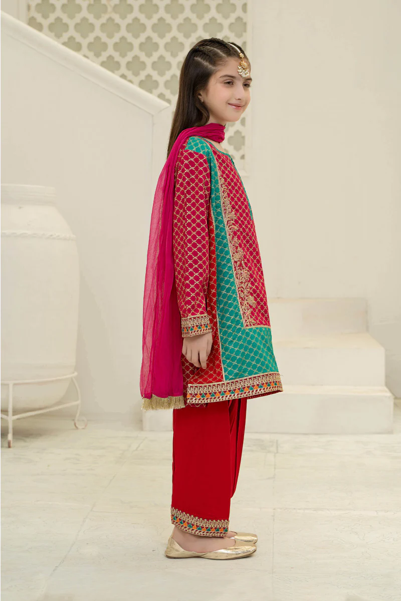 Suit Pink MKD-W22-29 - Image 3