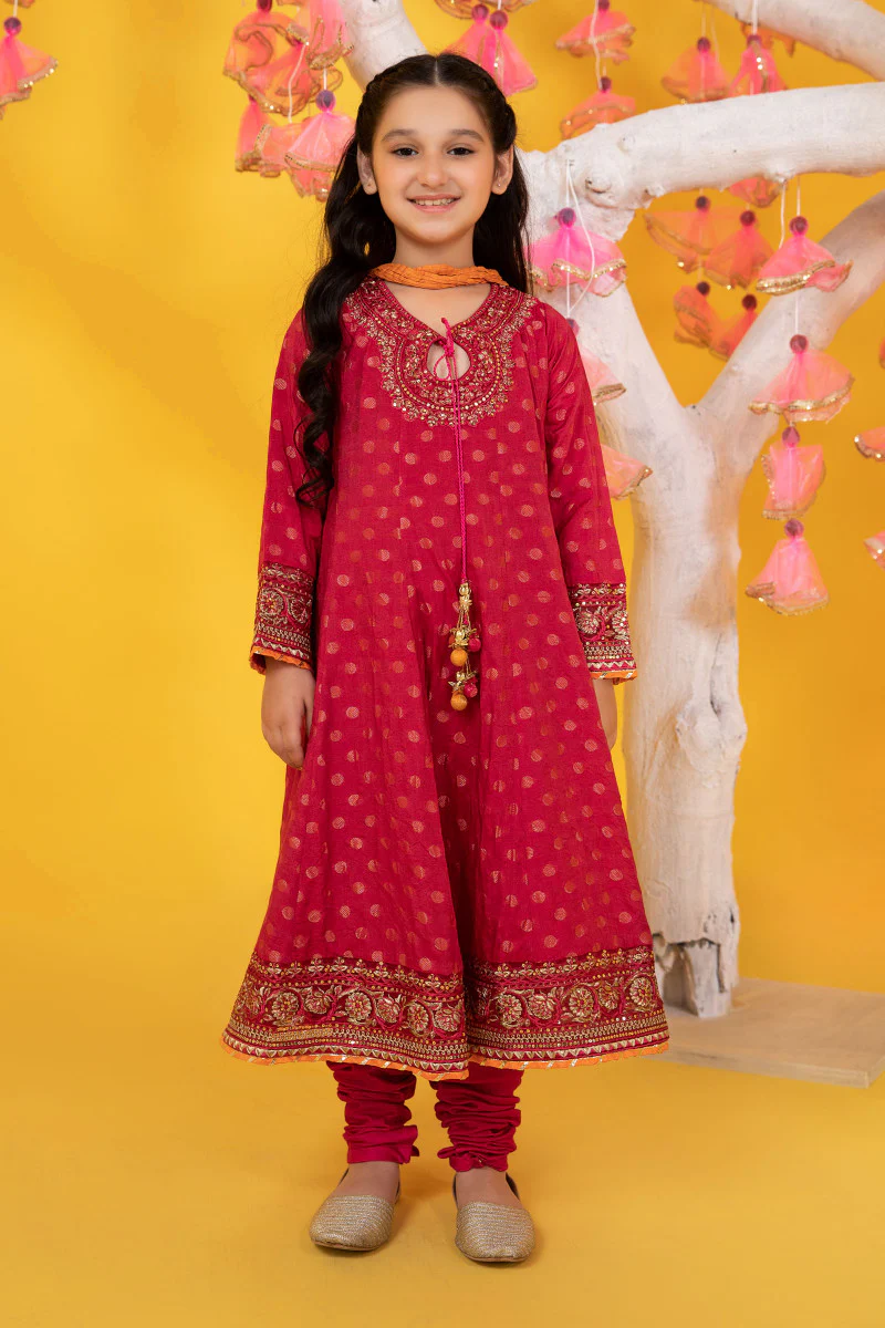 Suit Shocking Pink MKD-W22-33 - Image 3