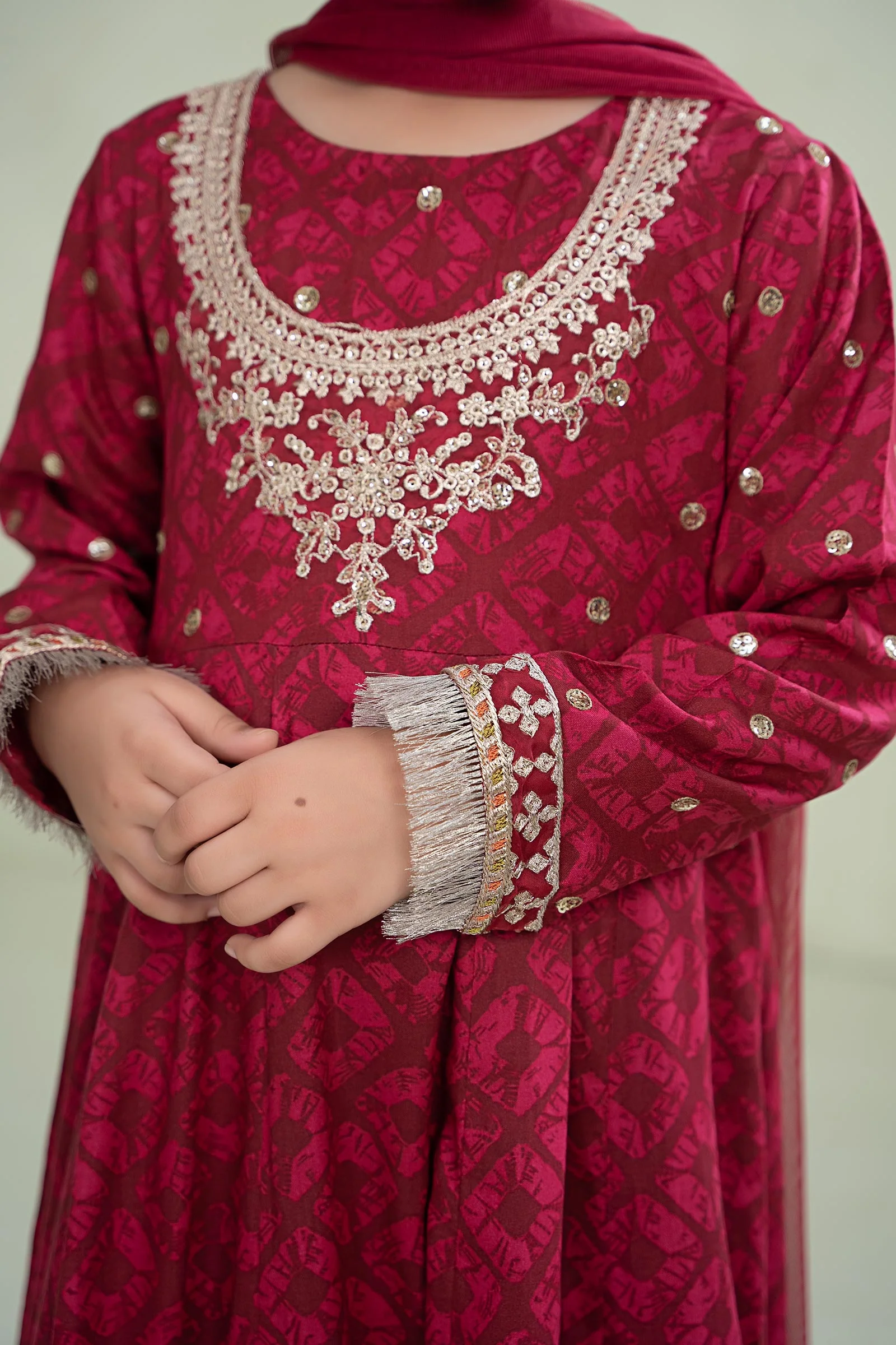 Suit Maroon MKD-W23-14 - Image 3