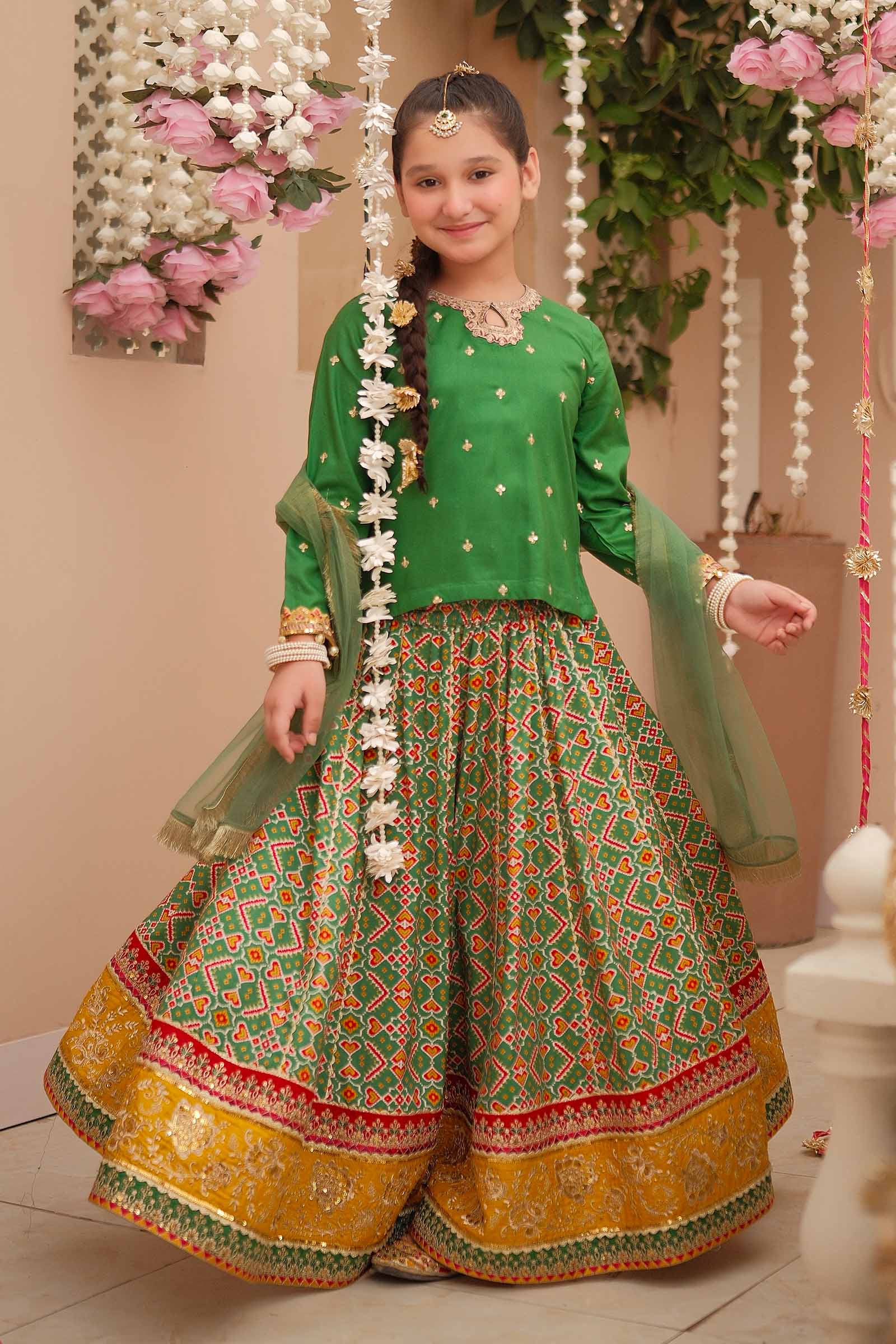 3 Piece Embroidered Linen Suit - Image 2