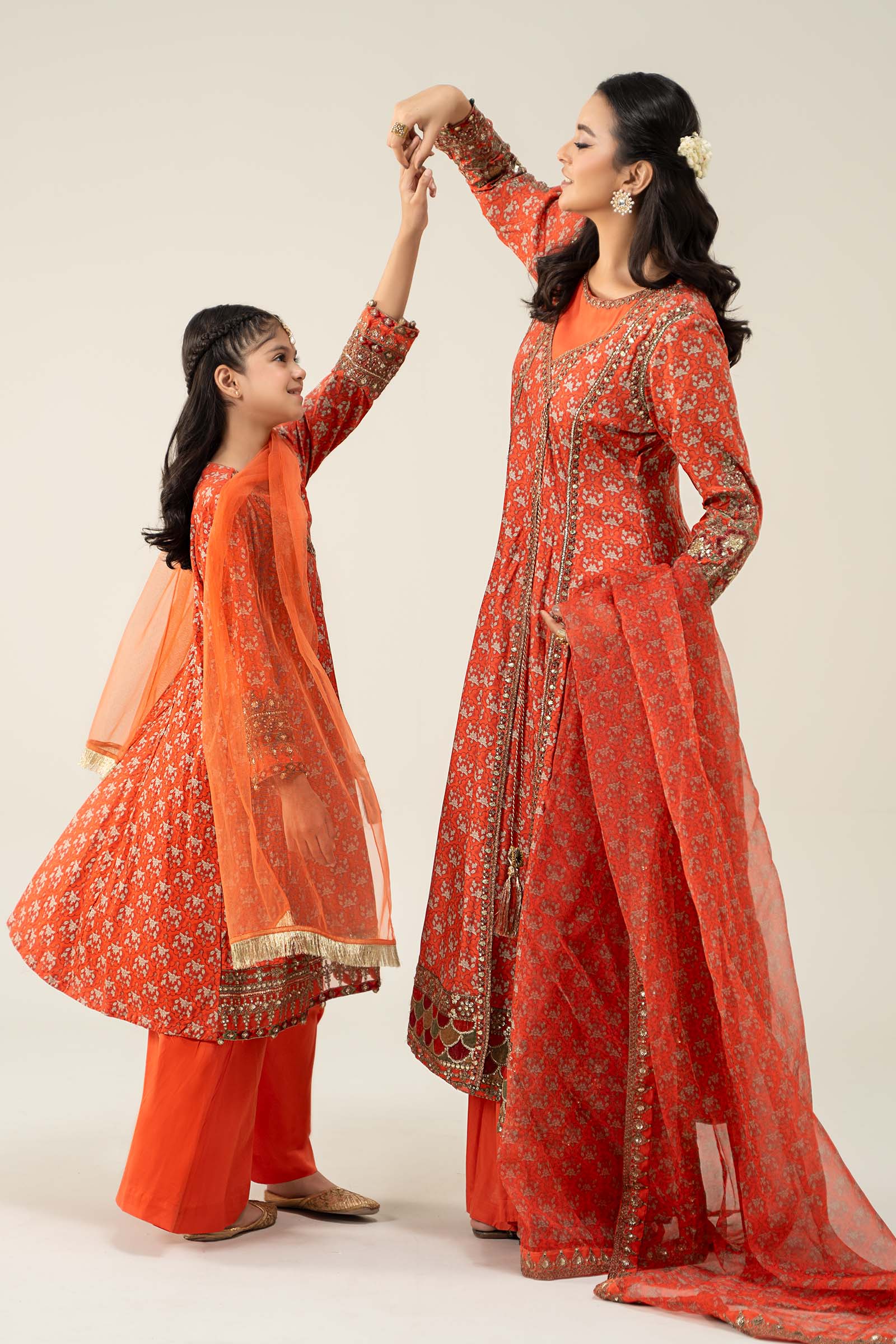 3 Piece Printed Linen Suit - Image 3