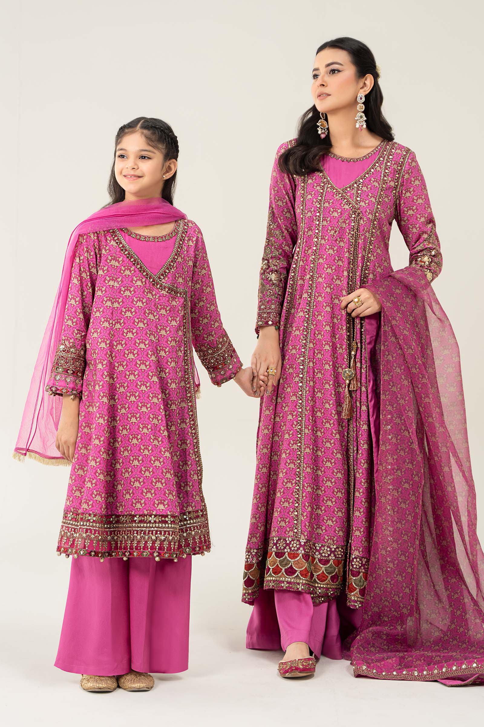 3 Piece Printed Linen Suit - Image 2