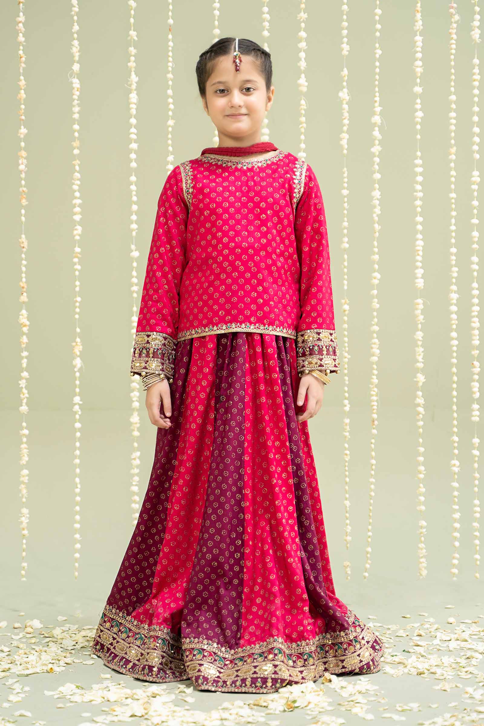 3 Piece Printed Linen Suit
