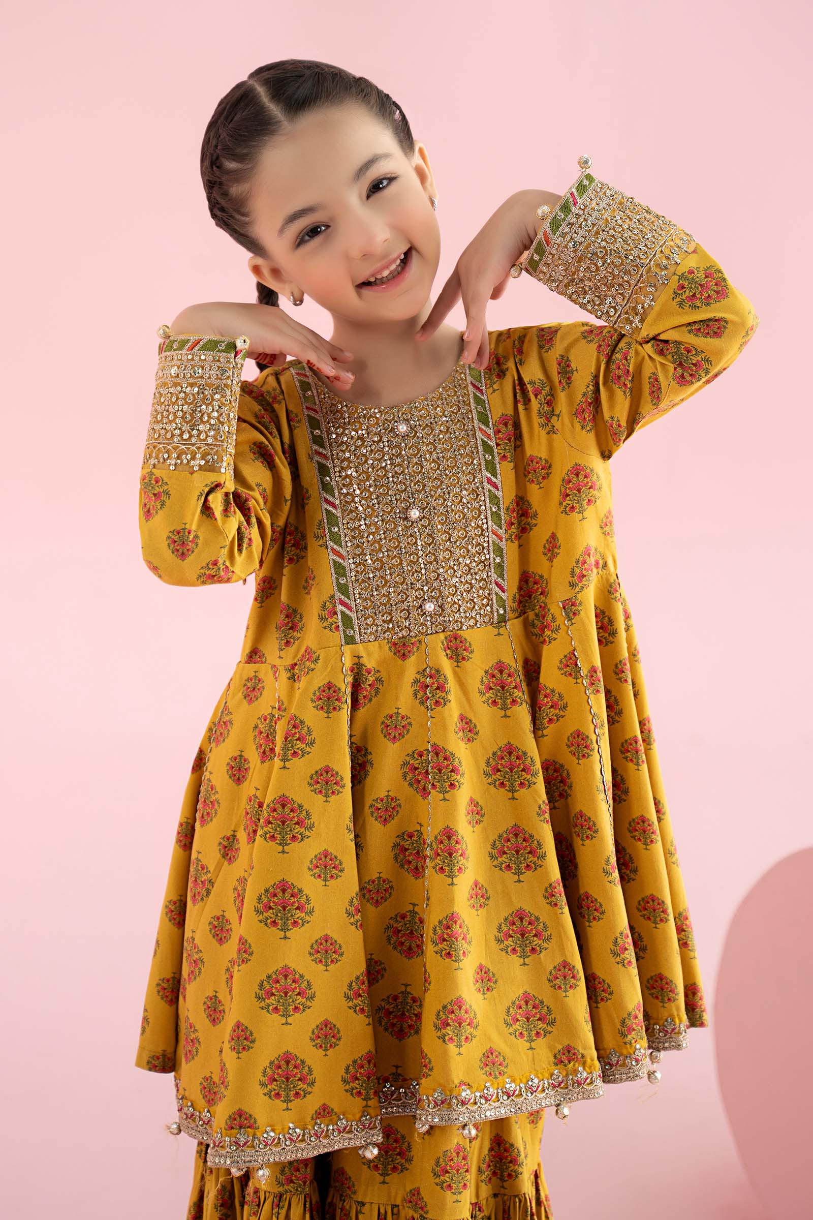 3 Piece Embroidered Linen Suit - Image 5