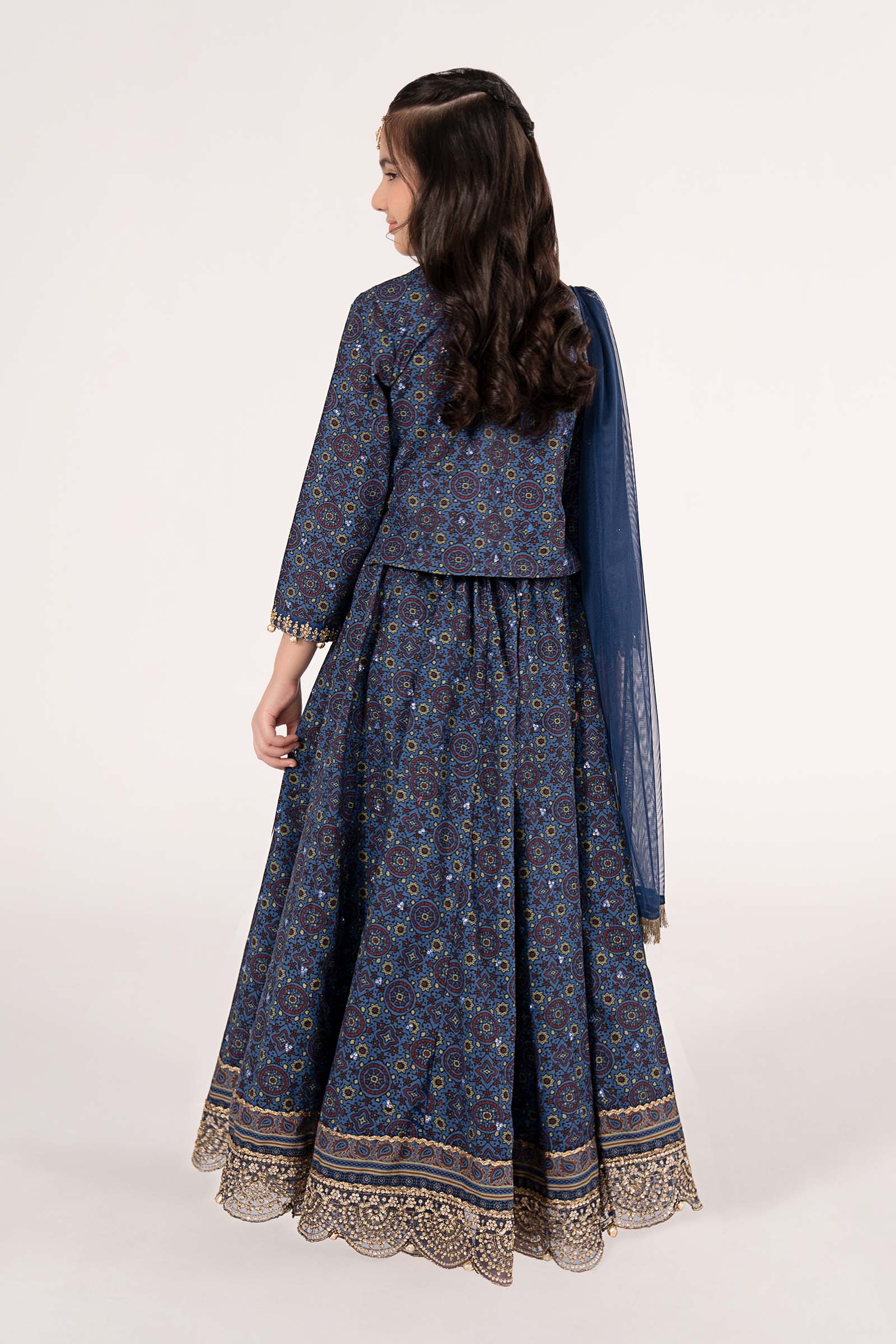 3 Piece Embroidered Slub Khaddar Suit - Image 6