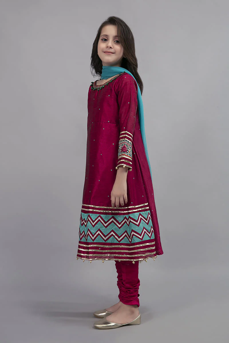 Suit Fuchsia Pink MKS-EA20-04 - Image 2