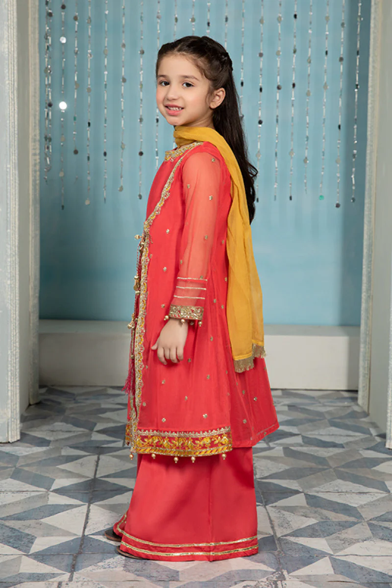 Suit Coral Pink MKS-EA22-05 - Image 3